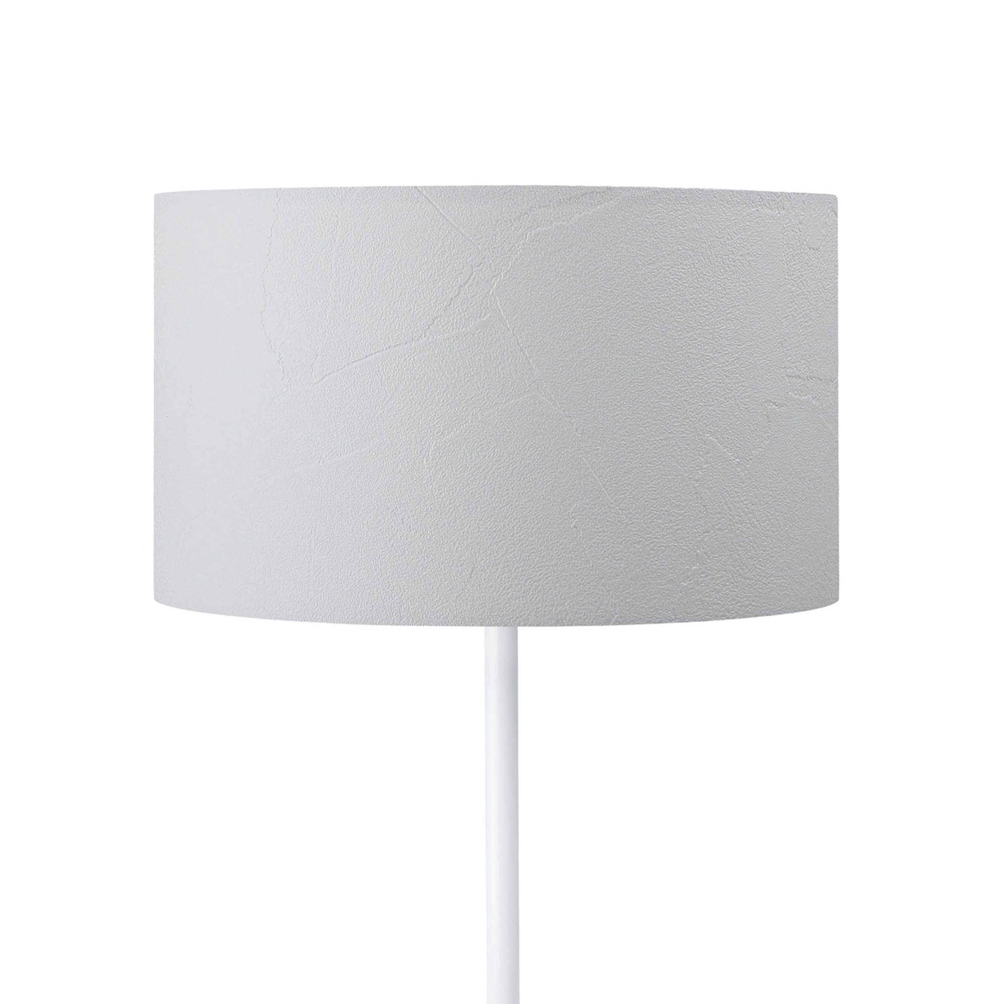 lux.pro Tischleuchte, ohne Leuchtmittel, x Tischlampe 1 E27 Weiß Nachttischlampe Metall »Margate«