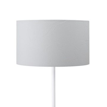 lux.pro Tischleuchte, ohne Leuchtmittel, »Margate« Nachttischlampe Tischlampe Metall 1 x E27 Weiß