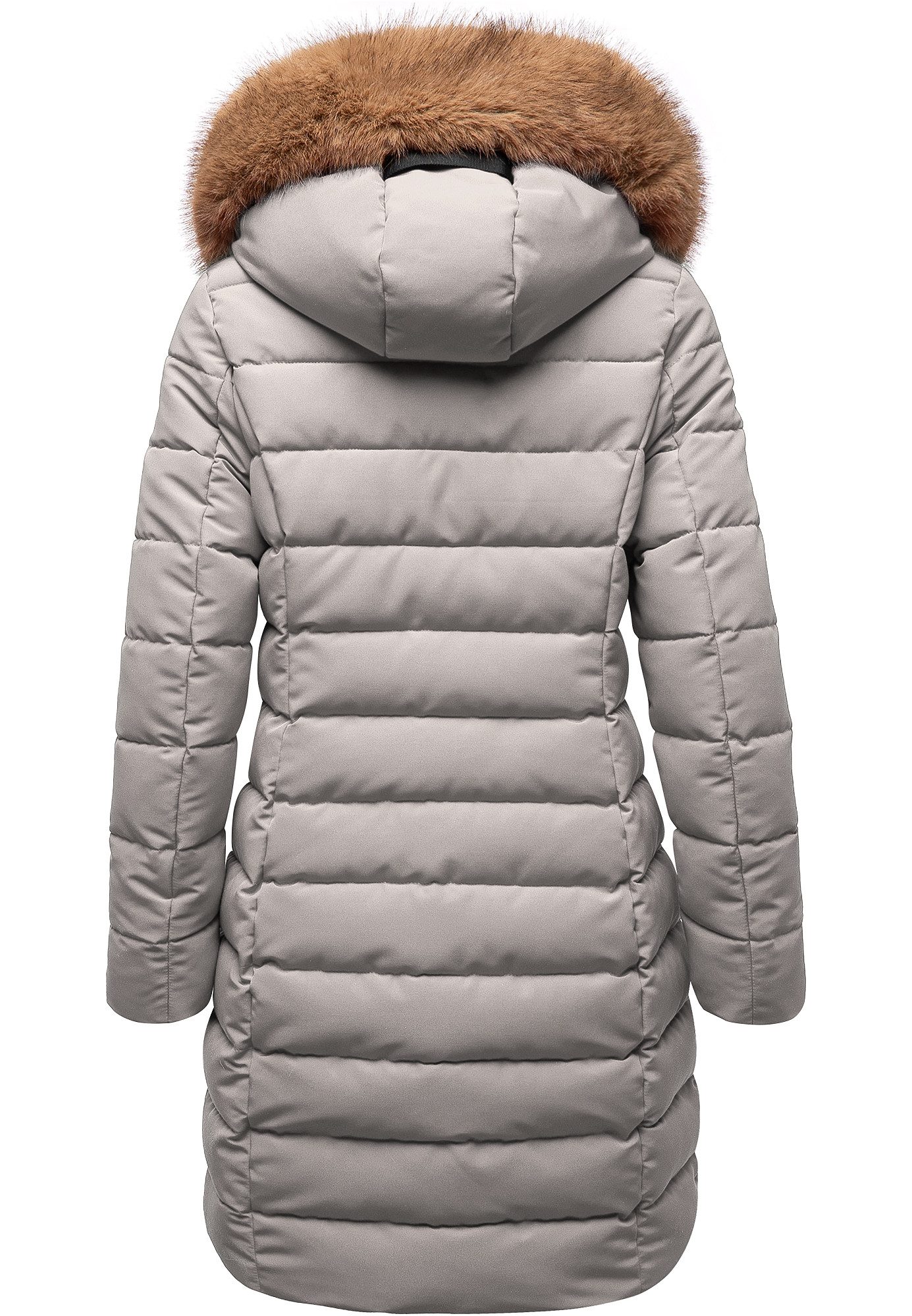 REPUBLIX Winterjacke LUCILLE Damen Gefütterte Dicke Glanz Winter Jacke Mantel Parka mit Kapuze