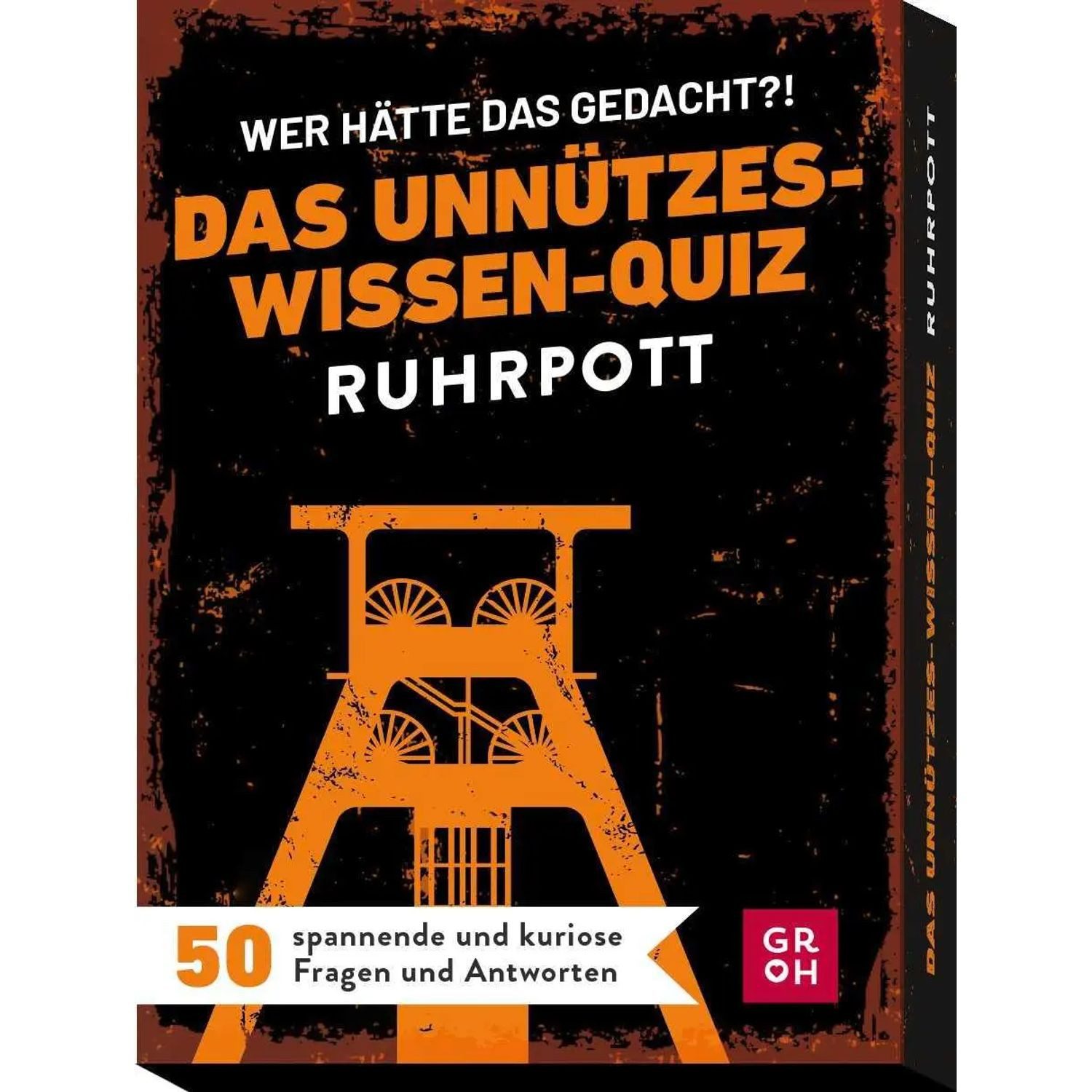 groh Verlag Spiel Wer hätte das gedacht?! Das Unnützes-Wissen-Quiz Ruhrpott
