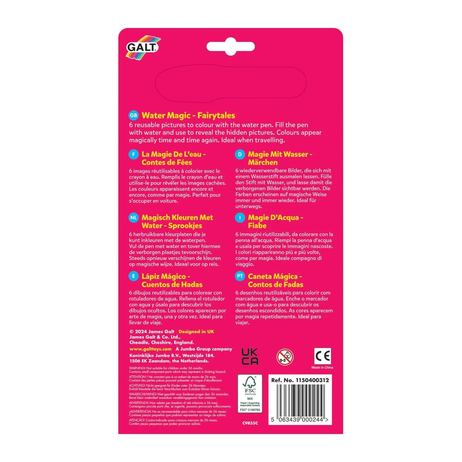 Jumbo Spiele Spiel Water Magic - Märchen