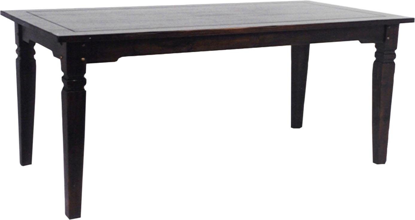 SIT Esstisch Riposto 160 x 90 cm aus massiver Akazie im Lodge-Stil, Massivholztisch mit Antikfinish und Platz für bis zu 6 Stühle