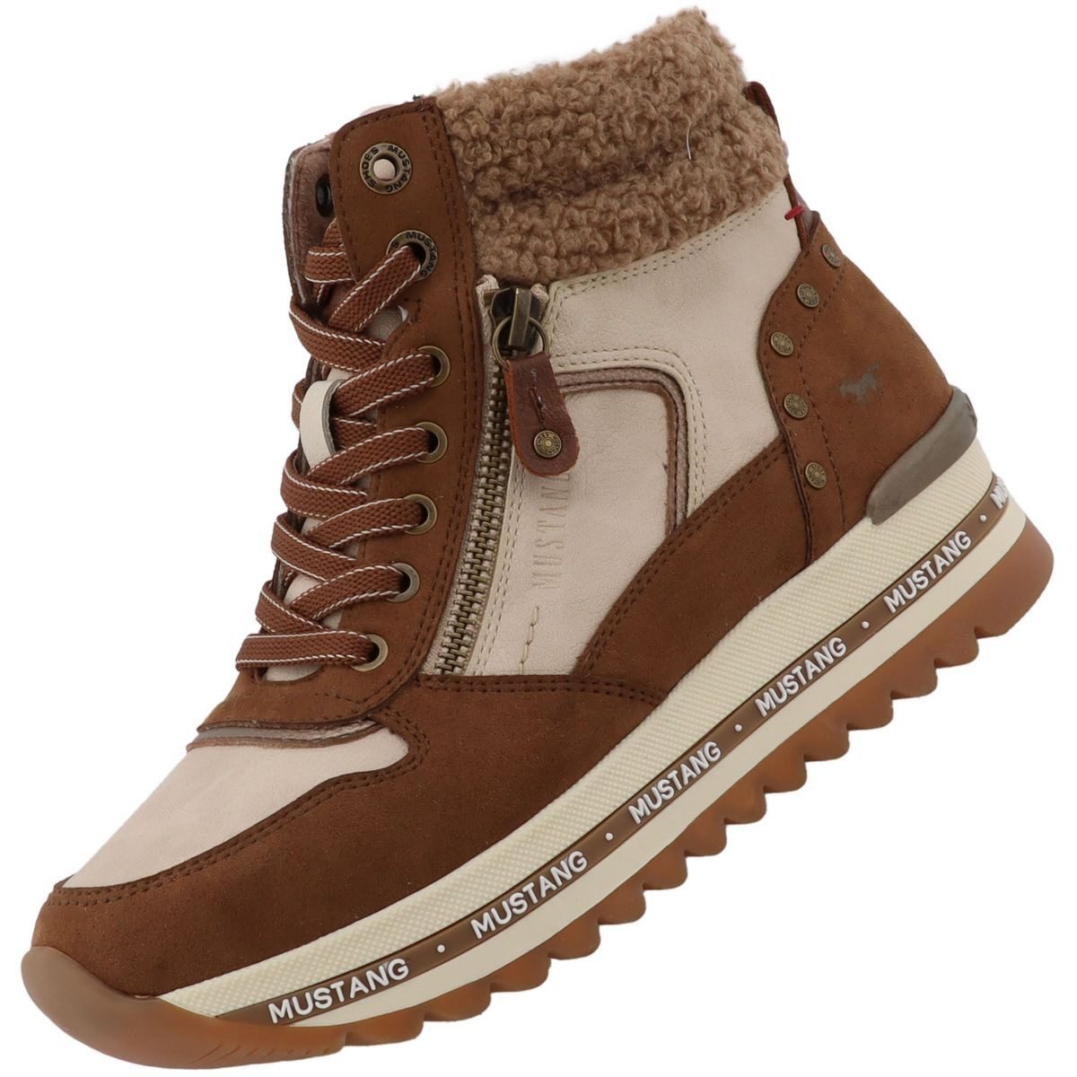 Mustang Shoes 15M0312003-brown Sneaker