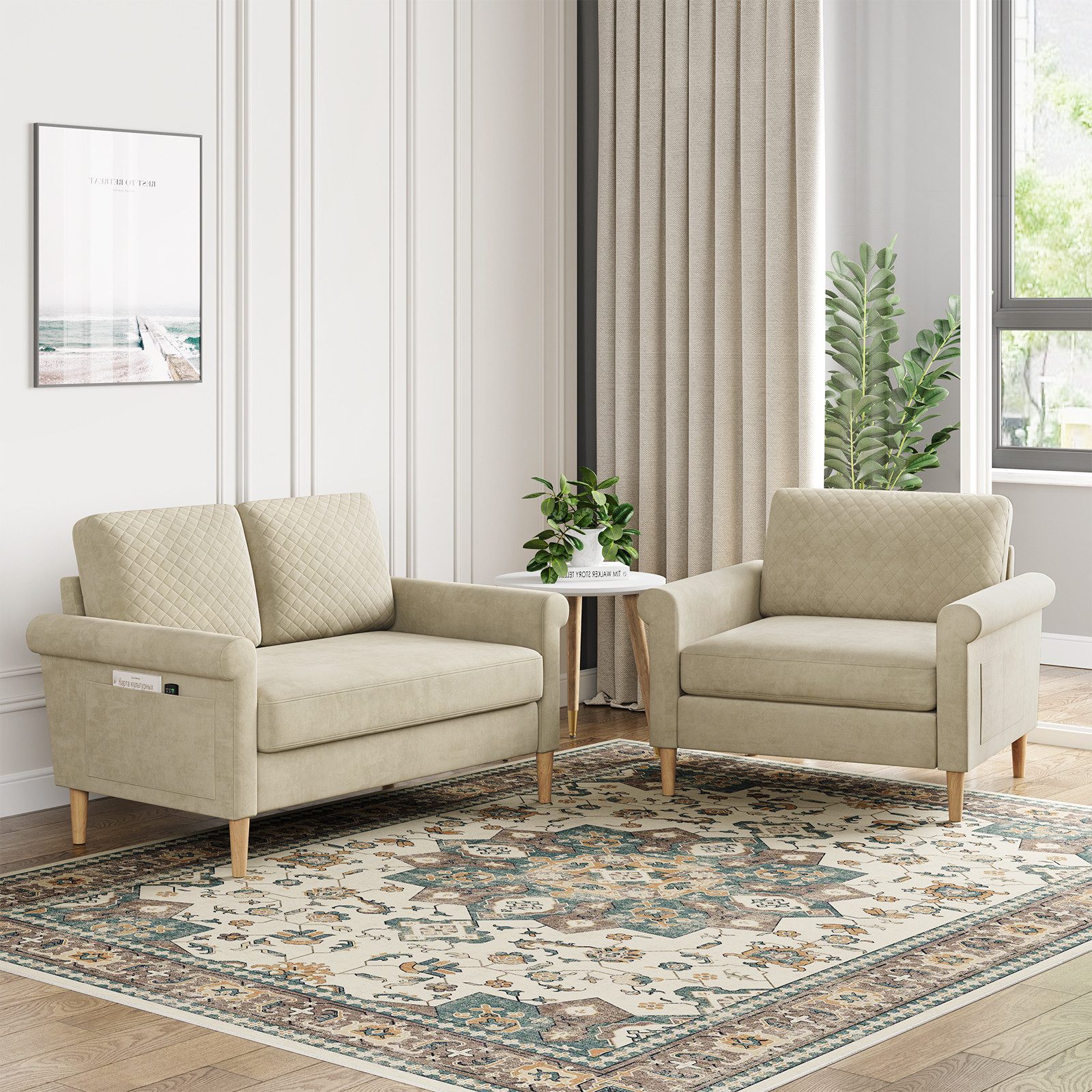 Vesgantti Relaxsessel Sofa 1 Sitzer Loungesofa günstig online kaufen