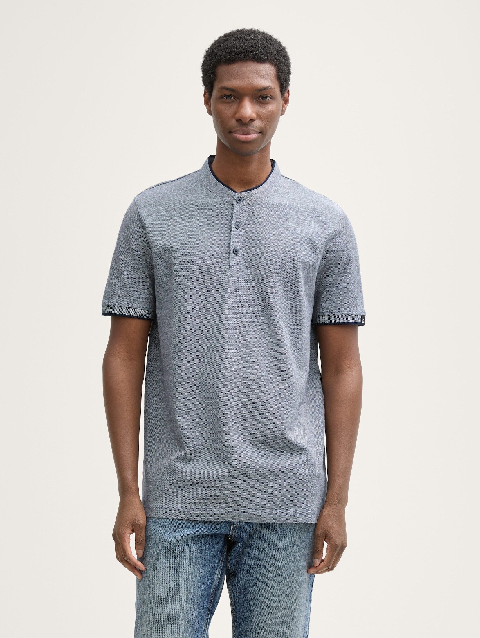TOM TAILOR Denim Poloshirt Piqué Poloshirt günstig online kaufen