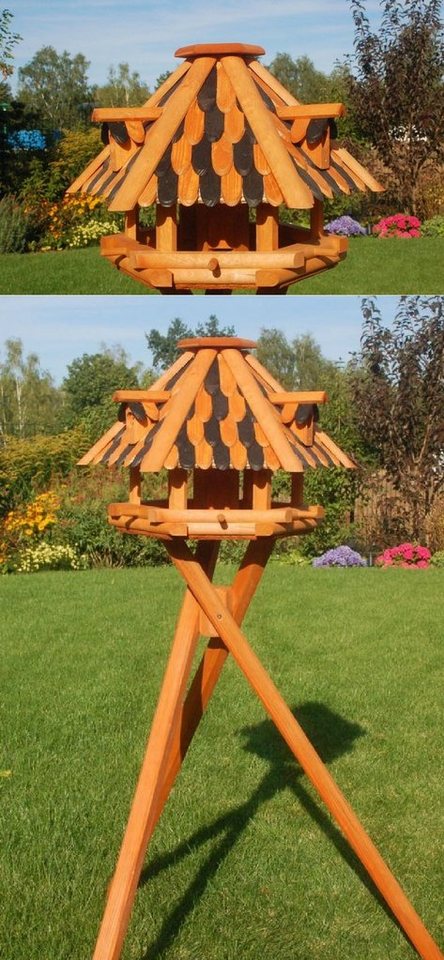 Thumbnail - DSH DEKO SHOP HANNUSCH Vogelhaus XL Luxus Vogelhaus, V13 offen
