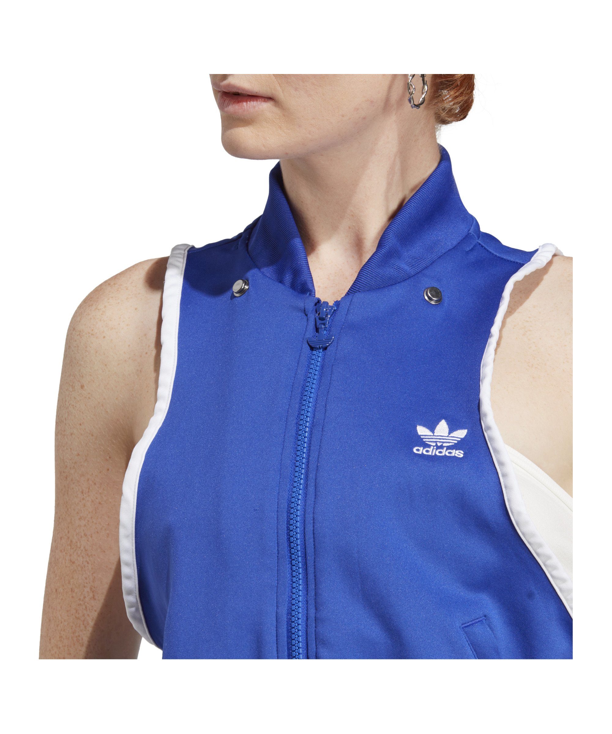 adidas Tracktop Jacke adidas Originals Damen Trainingsjacke Performance blau