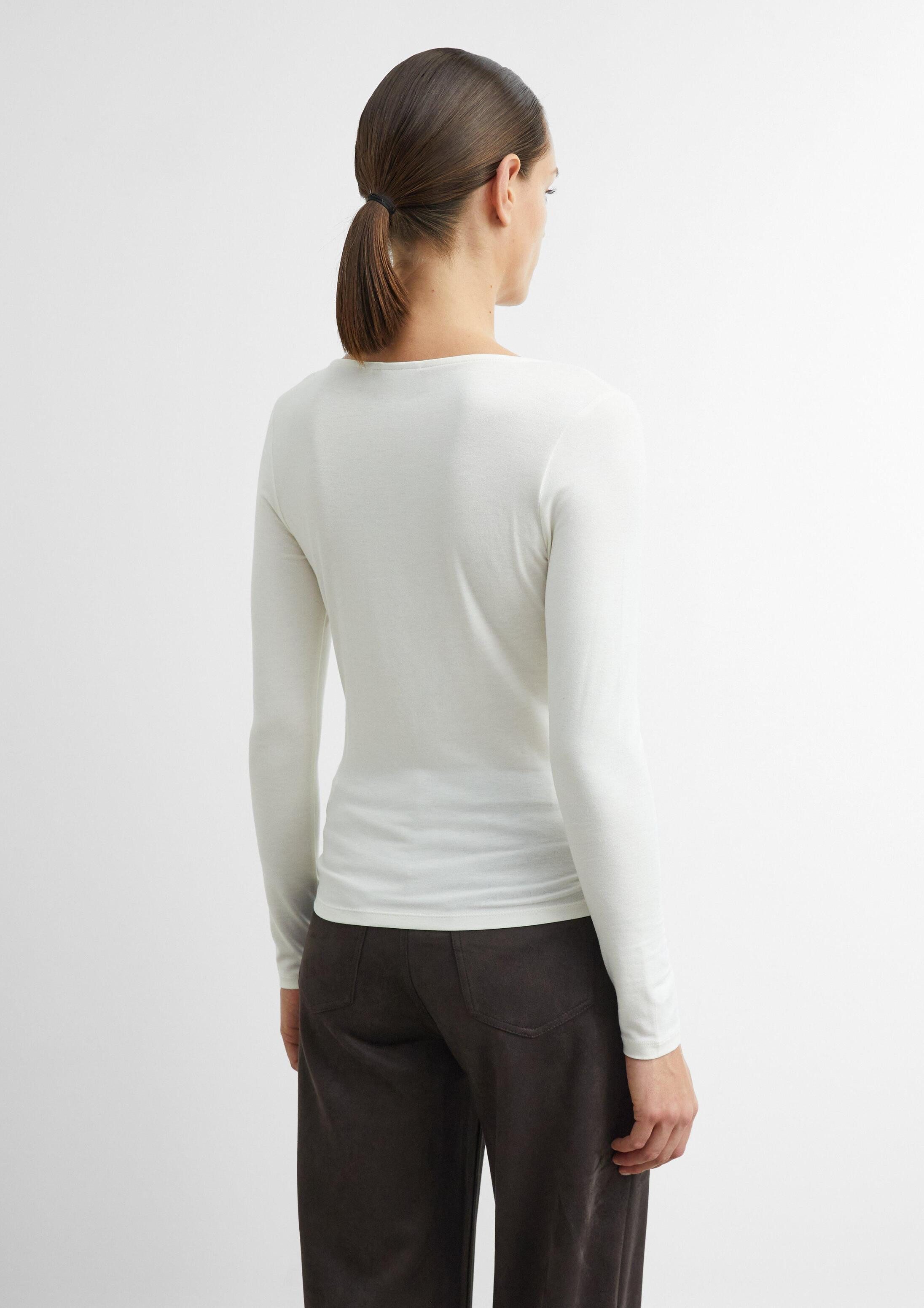 comma Langarmshirt T-Shirt T-Shirt