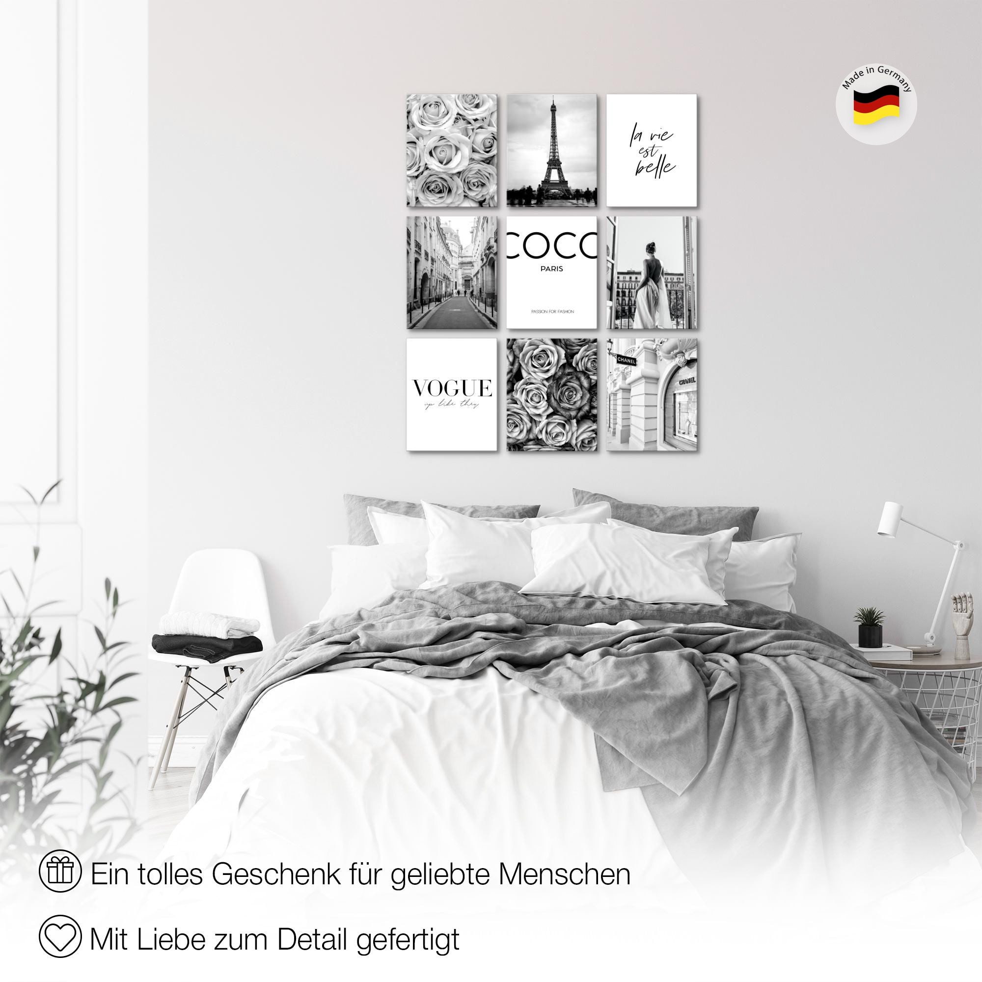 Novart Wandbild Coco AUFHÄNGFERTIG Fashion Mädchen Teenager 9 Moderne Bilder N025191a, 20 x 25 cm - 9 Bilder – Bild 5 von 5