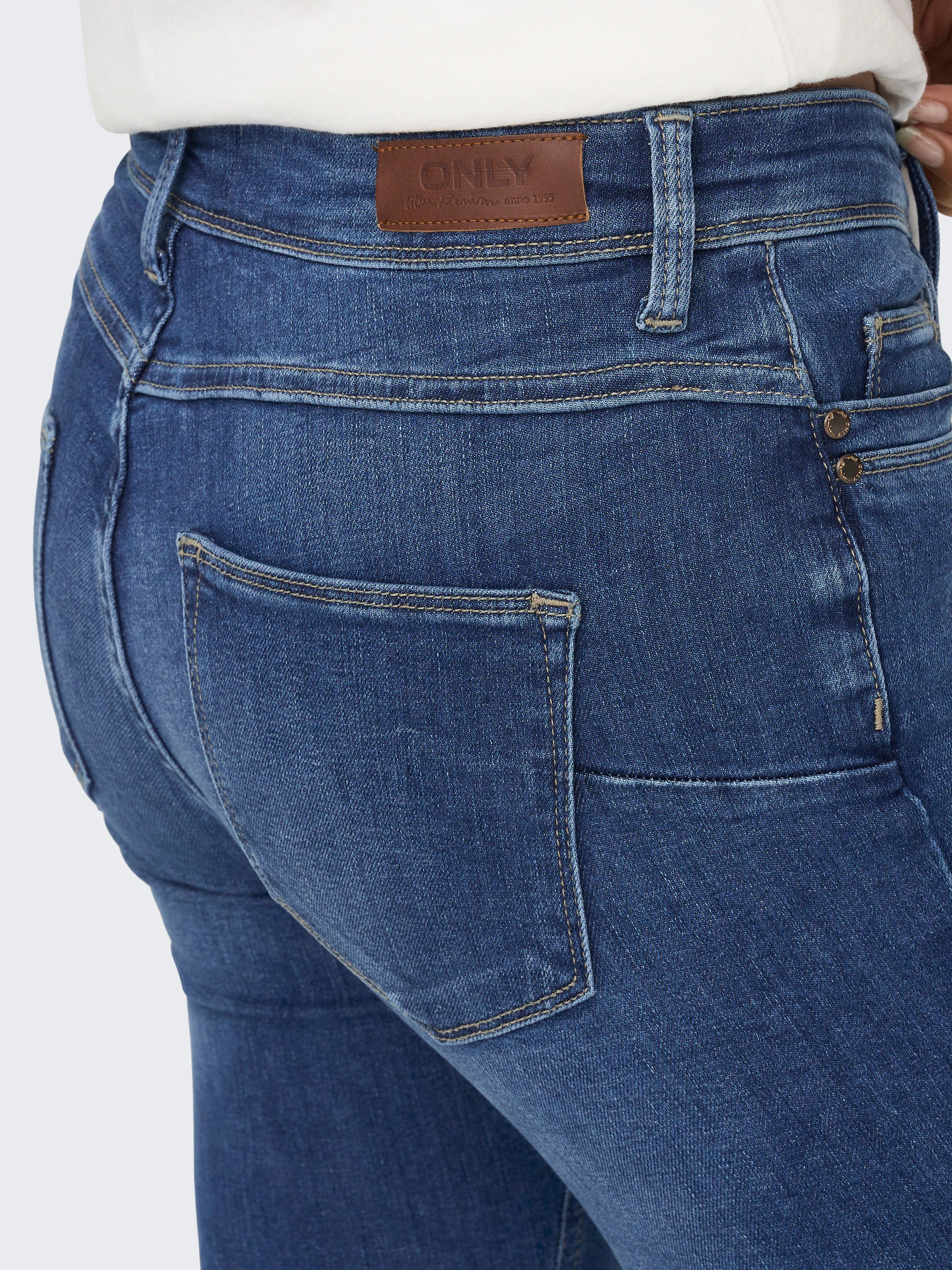 ONLY Skinny-fit-Jeans ONLBLUSH MID WAIST DB STICHT DNM