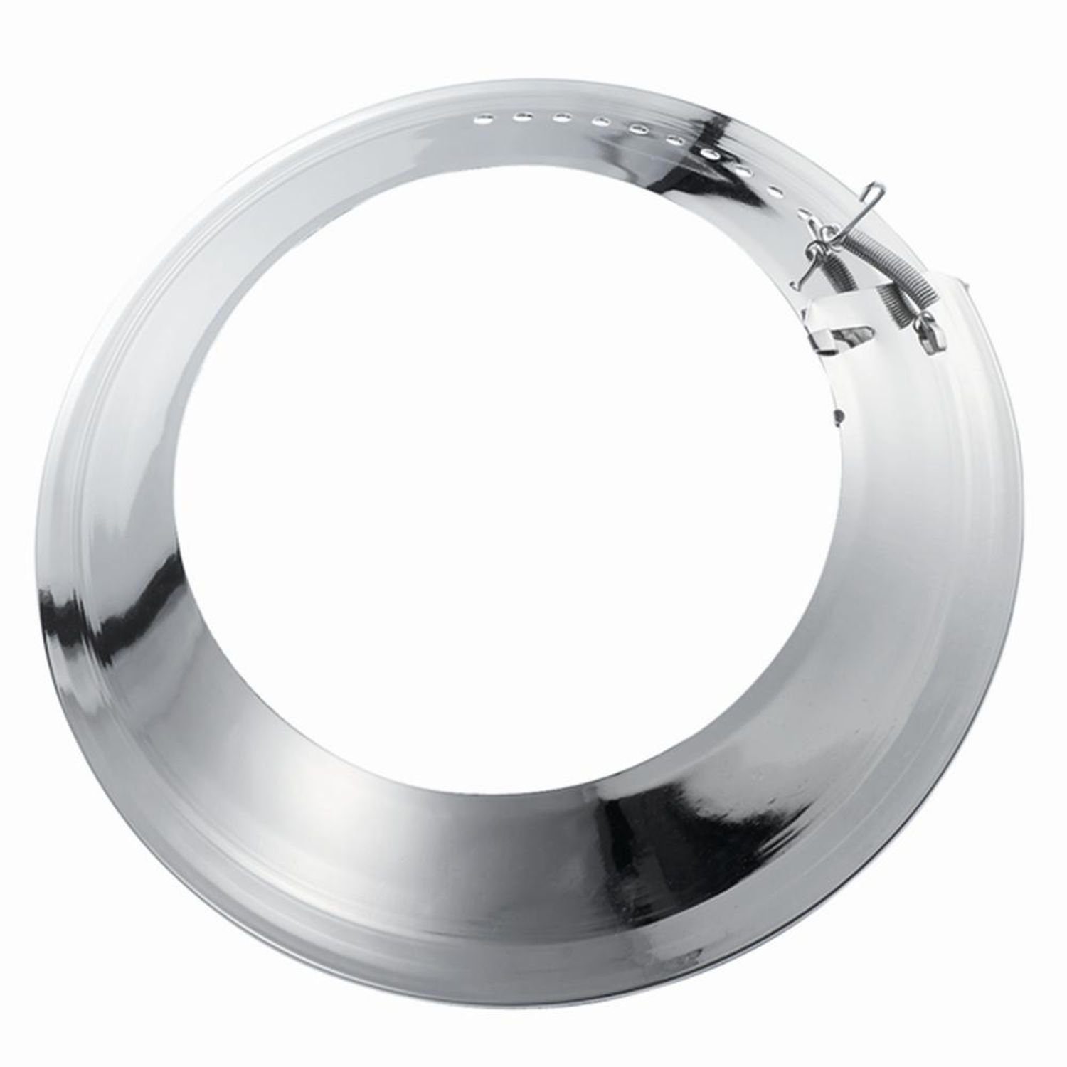 turk Ofenrohr Ofenrohrrosette "Perfekt" bis 135 mm mit Feder, verstellbar