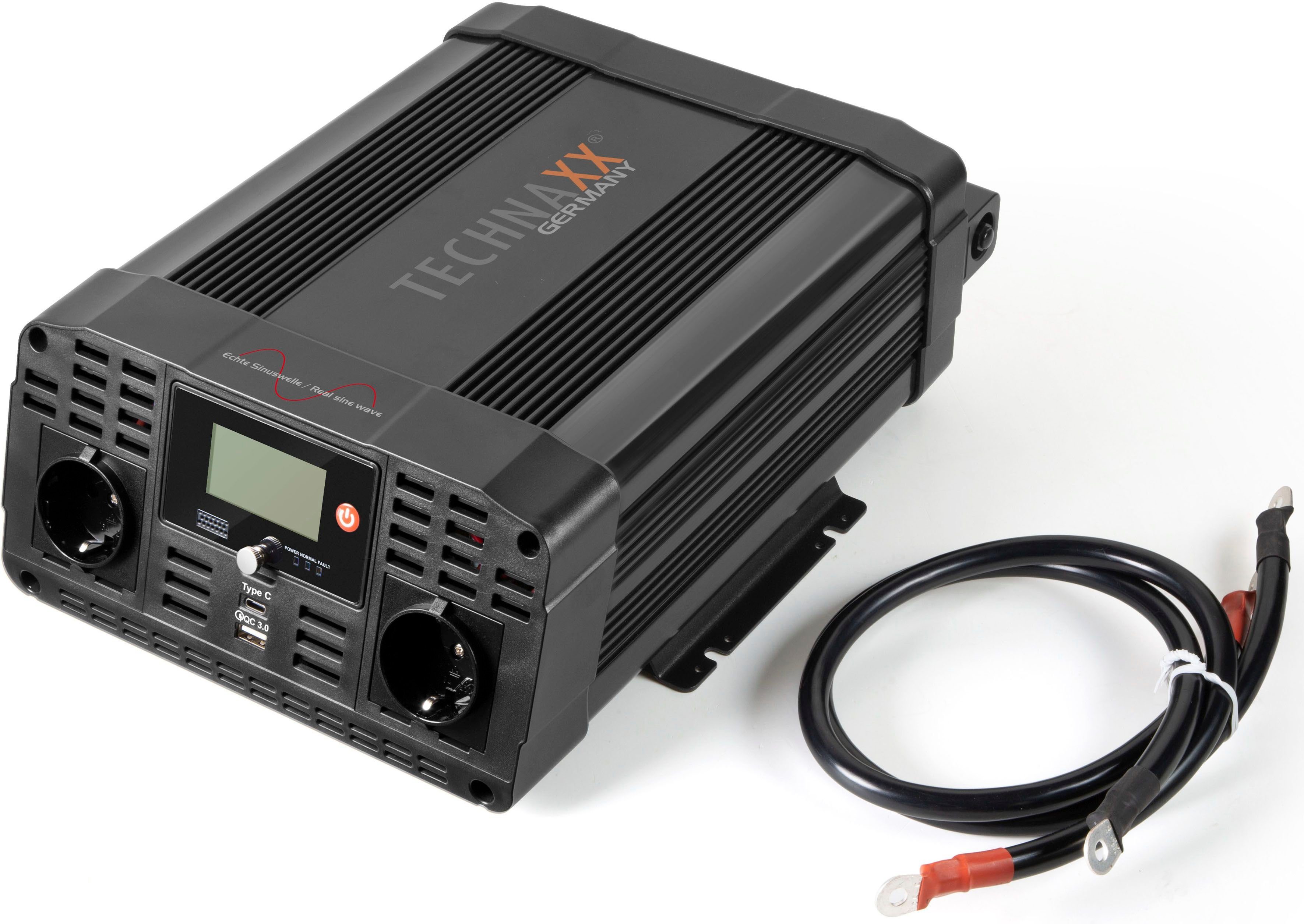 Technaxx Wechselrichter 3000W Sinus TE23, für den mobilen Einsatz