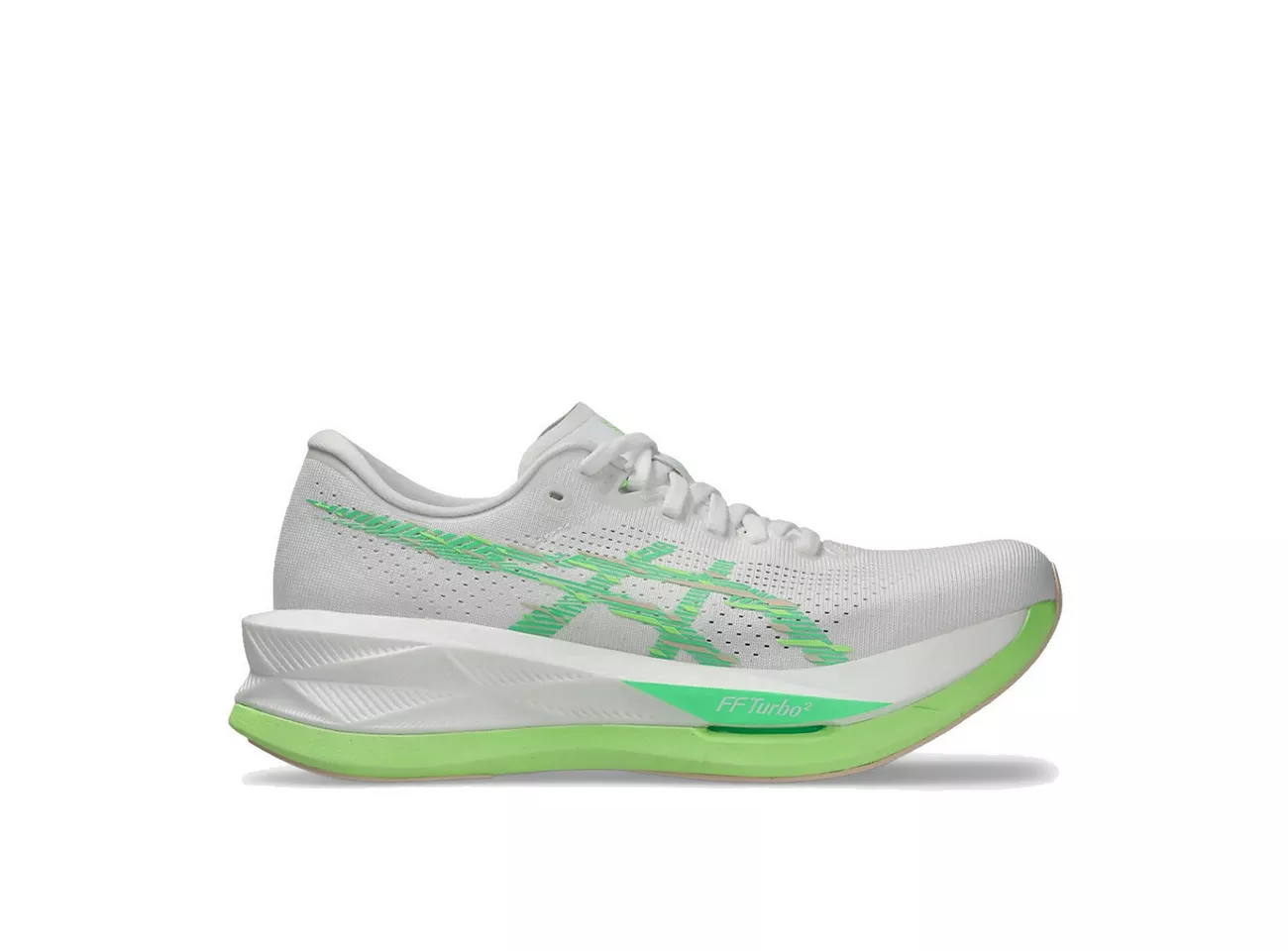 ASICS Asics Sonicblast Damen White Vital Green Laufschuh