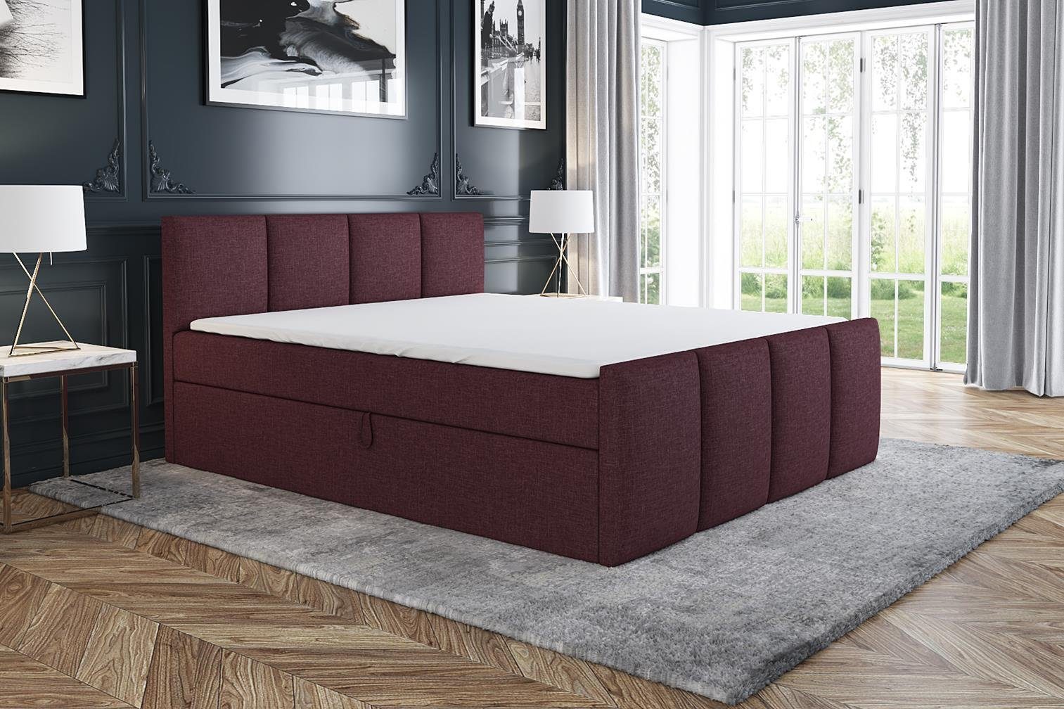 Topper. PFLAUME ECOS MöbelLand mit A&J Bonell-Matratze 69 Boxspringbett GmbH und