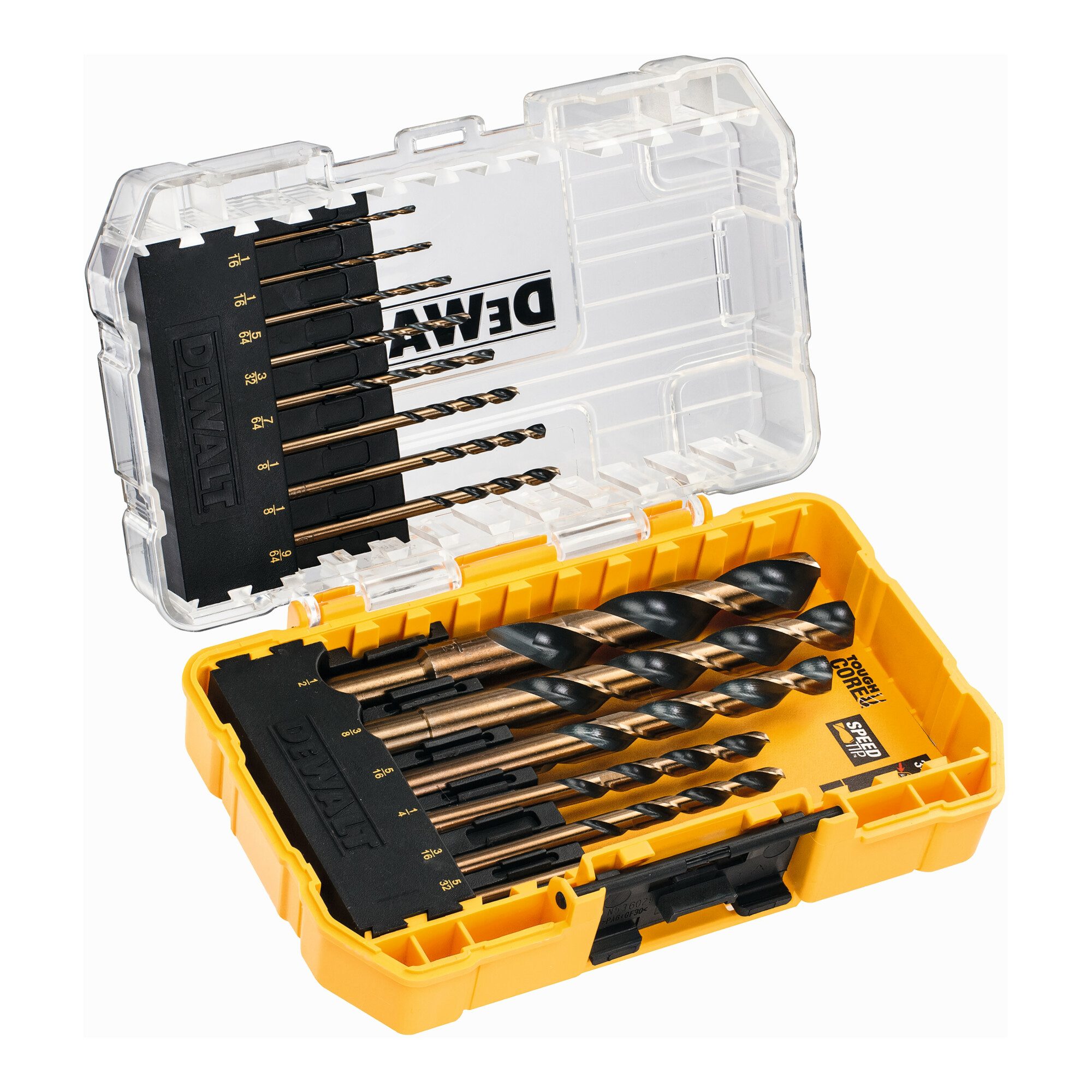 DeWalt Metallbohrer DEWALT Metallbohrer-Set 14-tlg. HSS-G