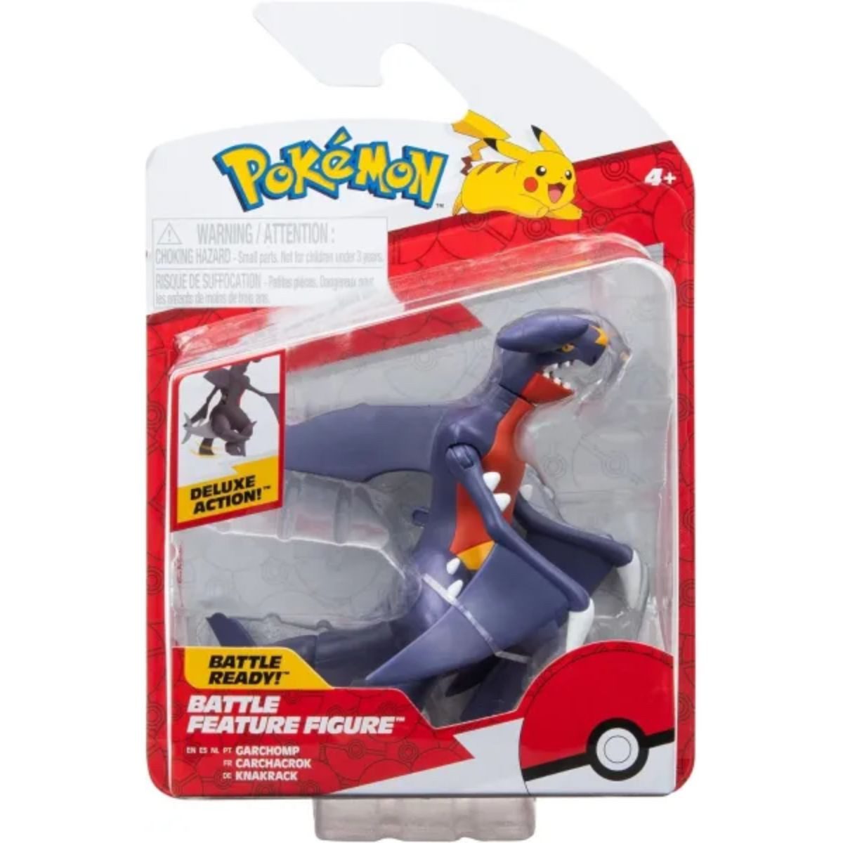 The Pokémon Company International Dekofigur Knakrack 11cm Battl