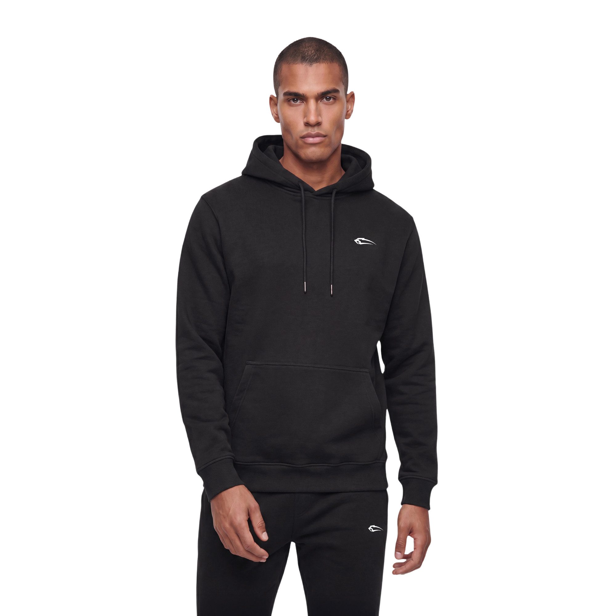 Smilodox Hoodie Darian, Kapuzenpullover Herren, Regular Fit, Kapuze & Kängurutasche Tunnelzug, weich, Baumwolle, Gym & Freizeit