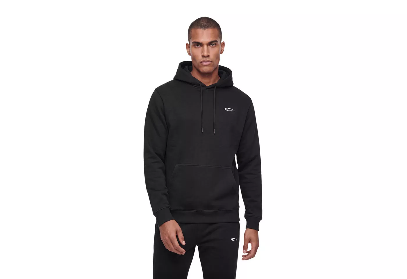 Smilodox Hoodie Darian, Kapuzenpullover Herren, Regular Fit, Kapuze & Kängurutasche Tunnelzug, weich, Baumwolle, Gym & Freizeit