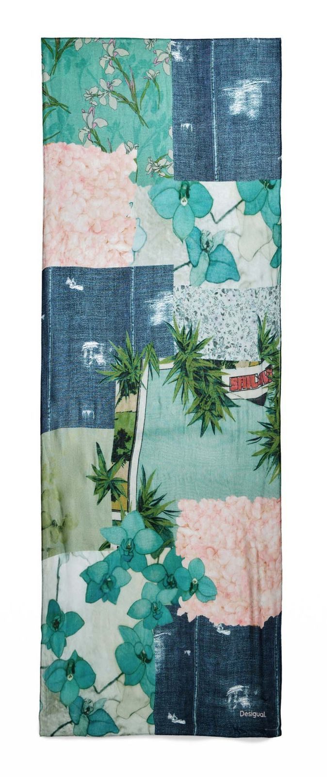 Desigual Modetuch Delicate Patch Rectangle Foulard günstig online kaufen