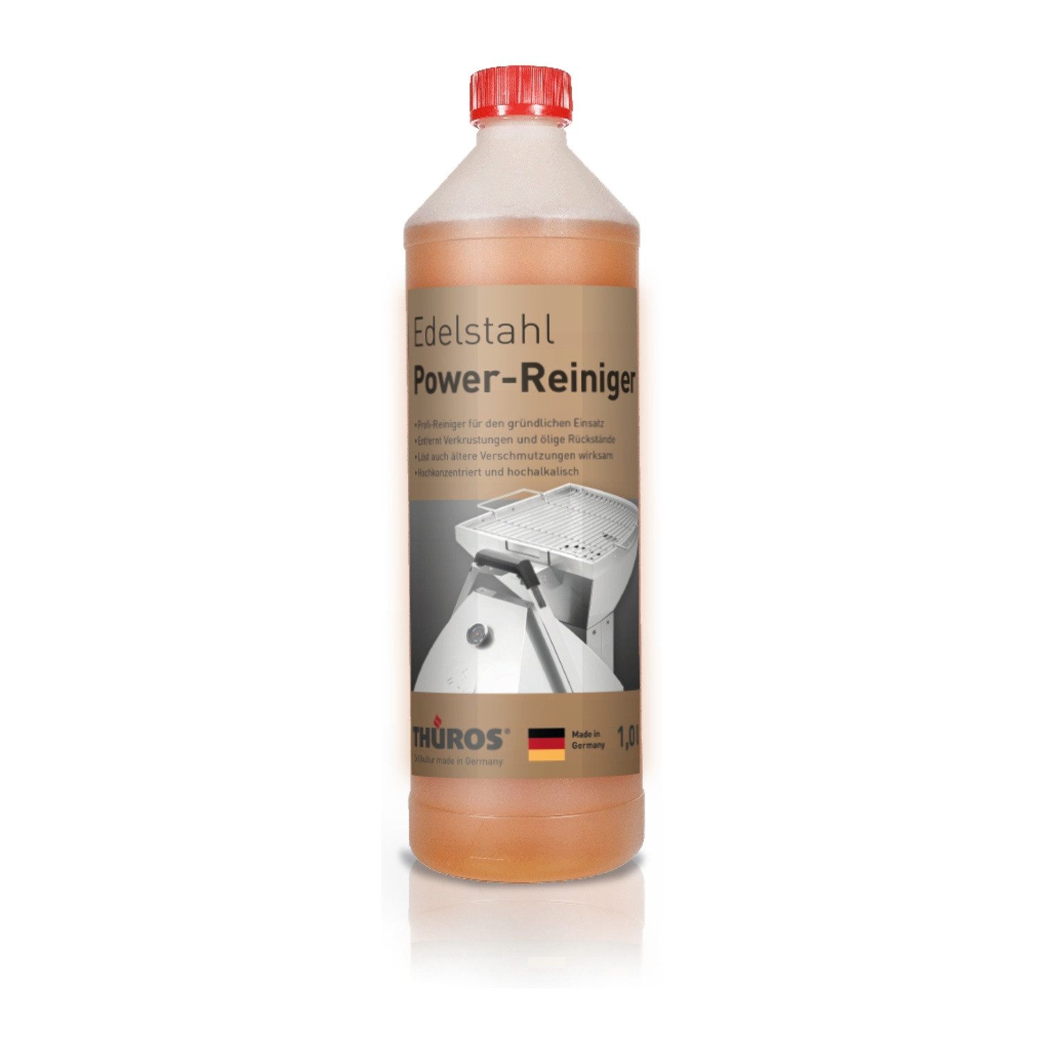 Thüros Holzkohlegrill Thüros Intensivreiniger für Edelstahl 1 Liter