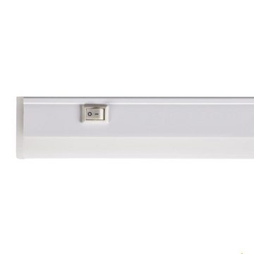 SLV LED Wandleuchte LED Wand- und Deckenleuchte Batten in Weiß 9W 980lm 585mm, keine Angabe, Leuchtmittel enthalten: Ja, fest verbaut, LED, 4000, Wandleuchte, Wandlampe, Wandlicht