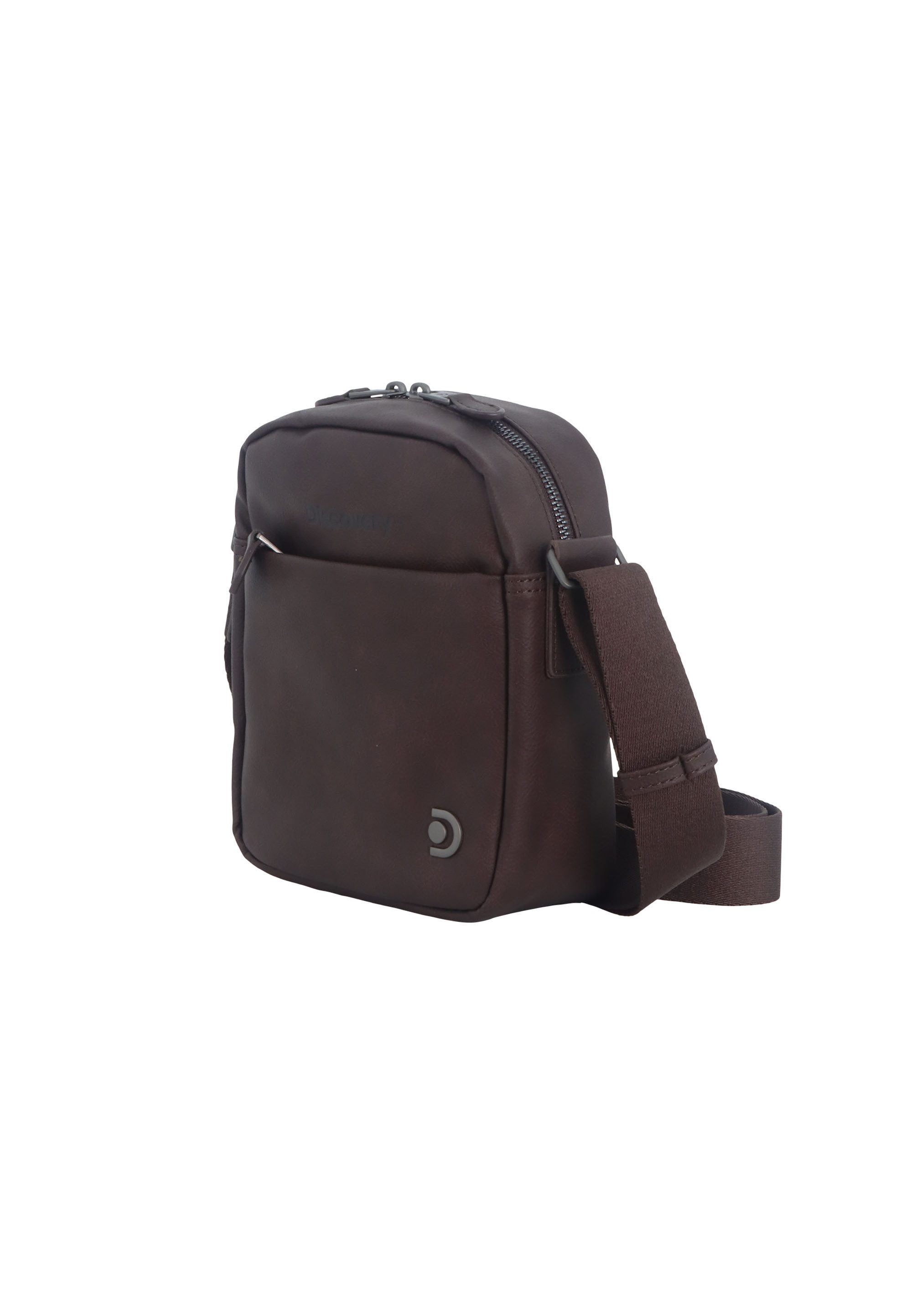 Discovery Schultertasche Heritage, mit Metall-D-Logo günstig online kaufen