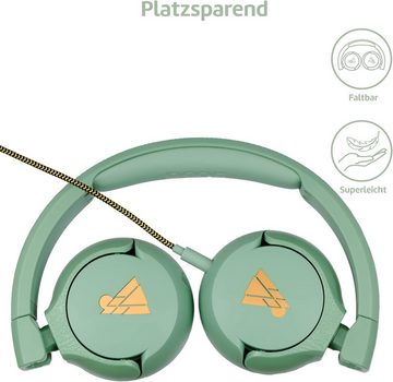 POGS 85 dB-Lautstärke Kinder-Kopfhörer (für Gehörschutz ohne Klangverlust. Anpassbar und faltbar für perfekten Sitz und einfache Aufbewahrung, Stabiles, leichtes Design aus robusten MaterialienLanglebiger Komfort)