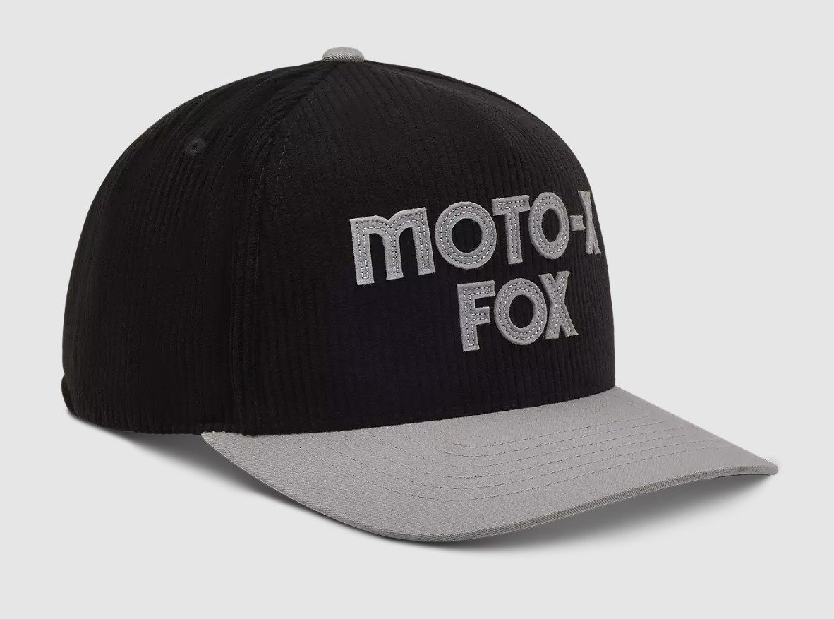 Flex Cap Fox Cordury Kappe Cap Moto X Schwarz