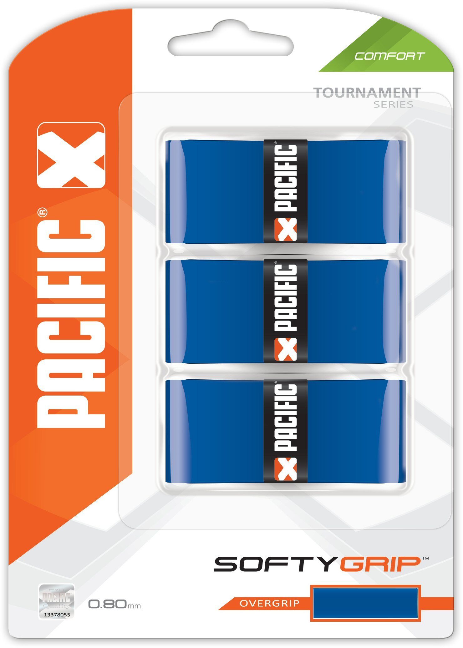 Pacific Griffband Overgrip Softy 0.8mm blau 3er