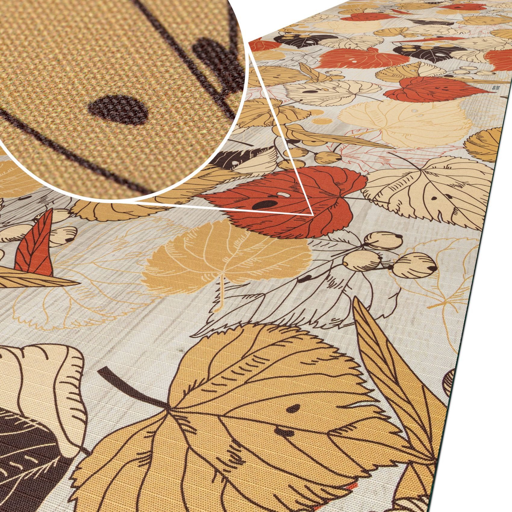 ANRO Küchenläufer Hochwertig GreenLine Flurläufer Teppichläufer Textil, Eck günstig online kaufen