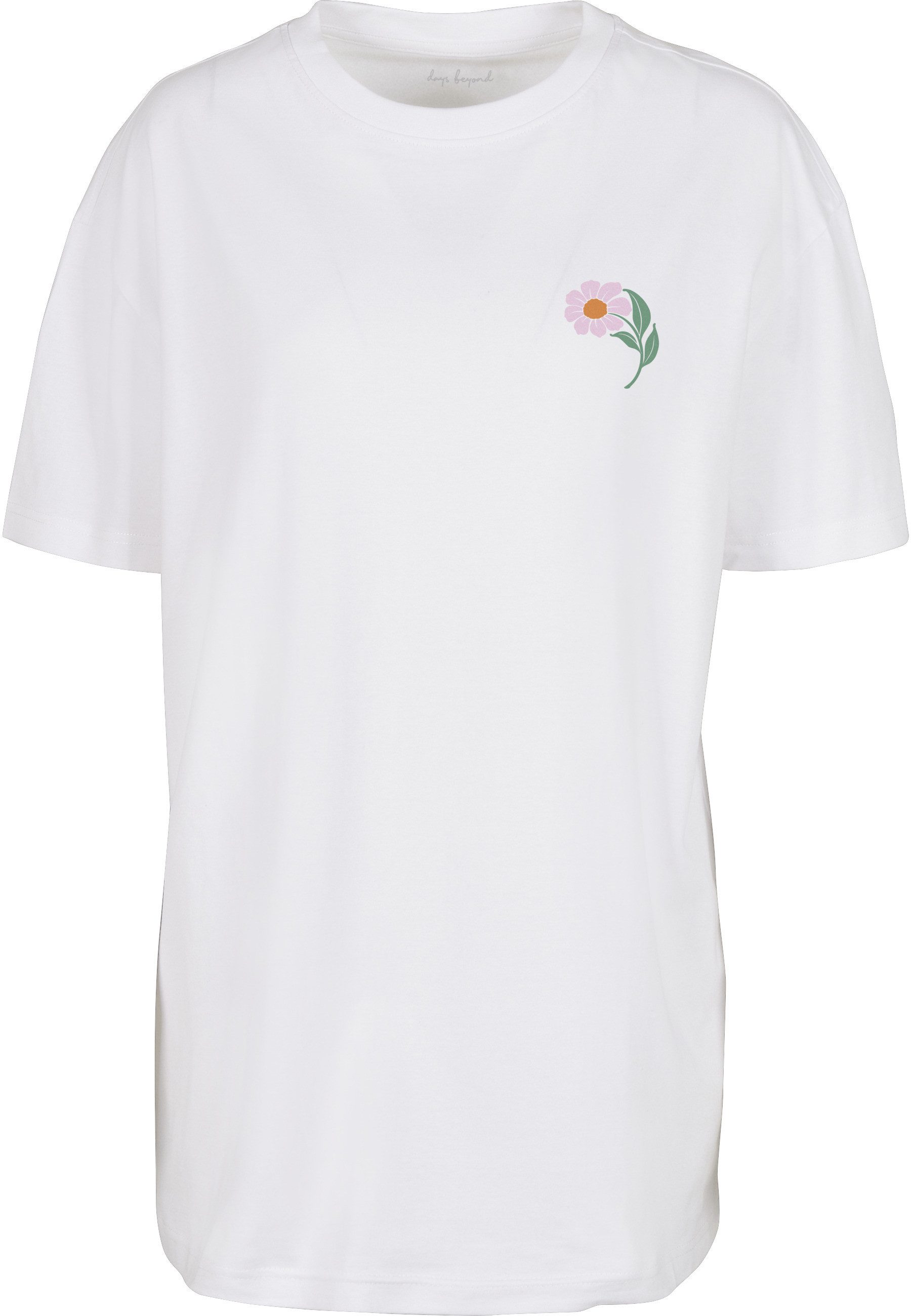 Miss Tee Kurzarmshirt Miss Tee Damen Choose Kindness Oversize Boyfriend Tee günstig online kaufen