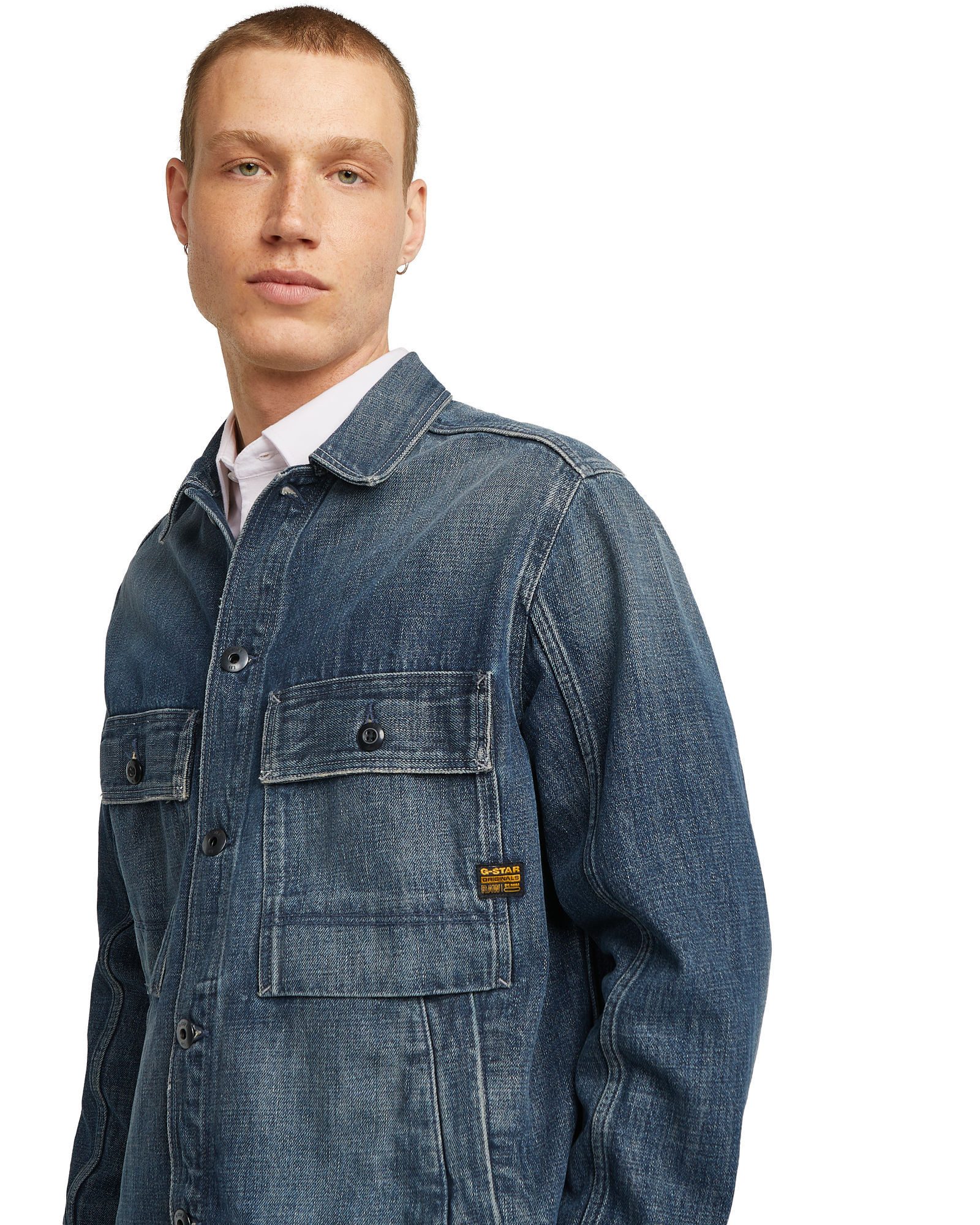 G-STAR Langarmshirt Mosa Overshirt