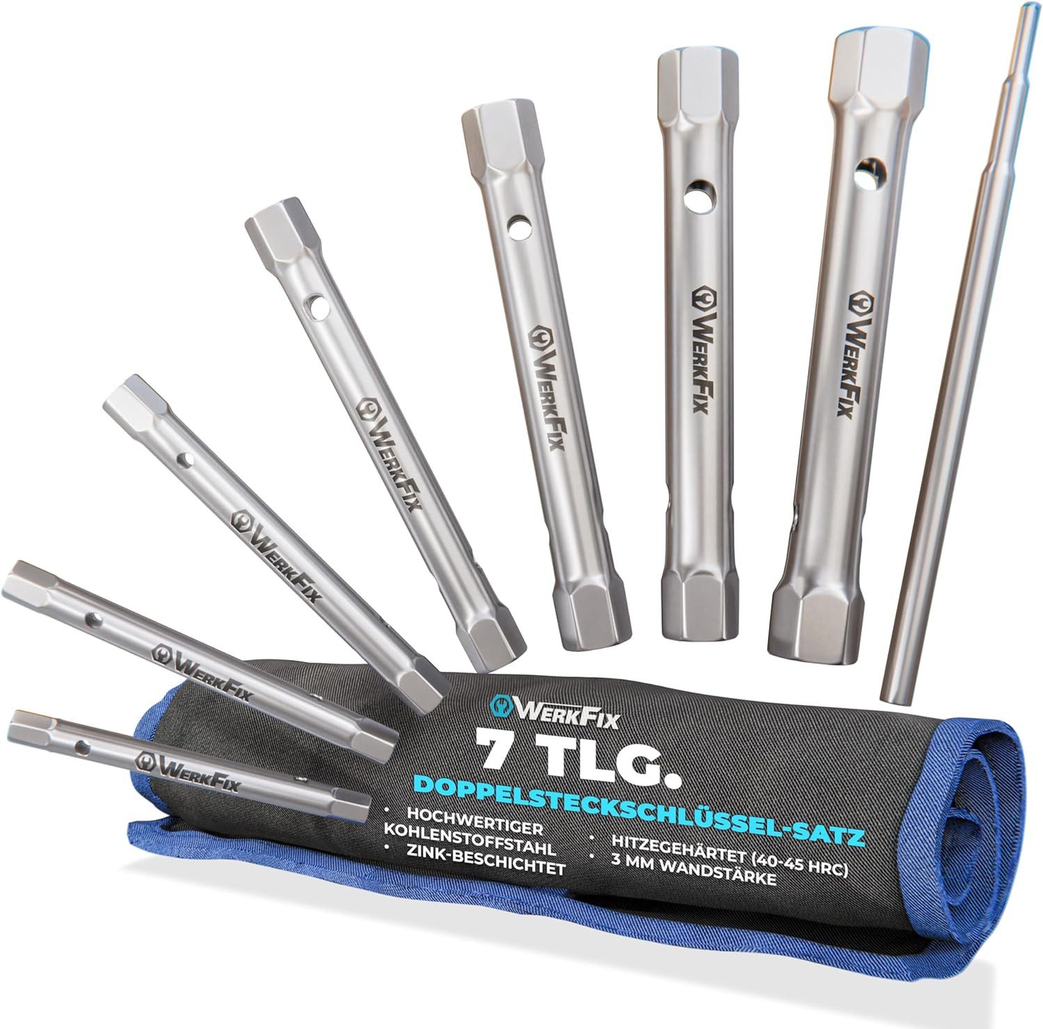 TAVIALO Gabel- und Ringschlüssel WERKFIX Ring-Maulschlüsselsatz 7-tlg. aus günstig online kaufen