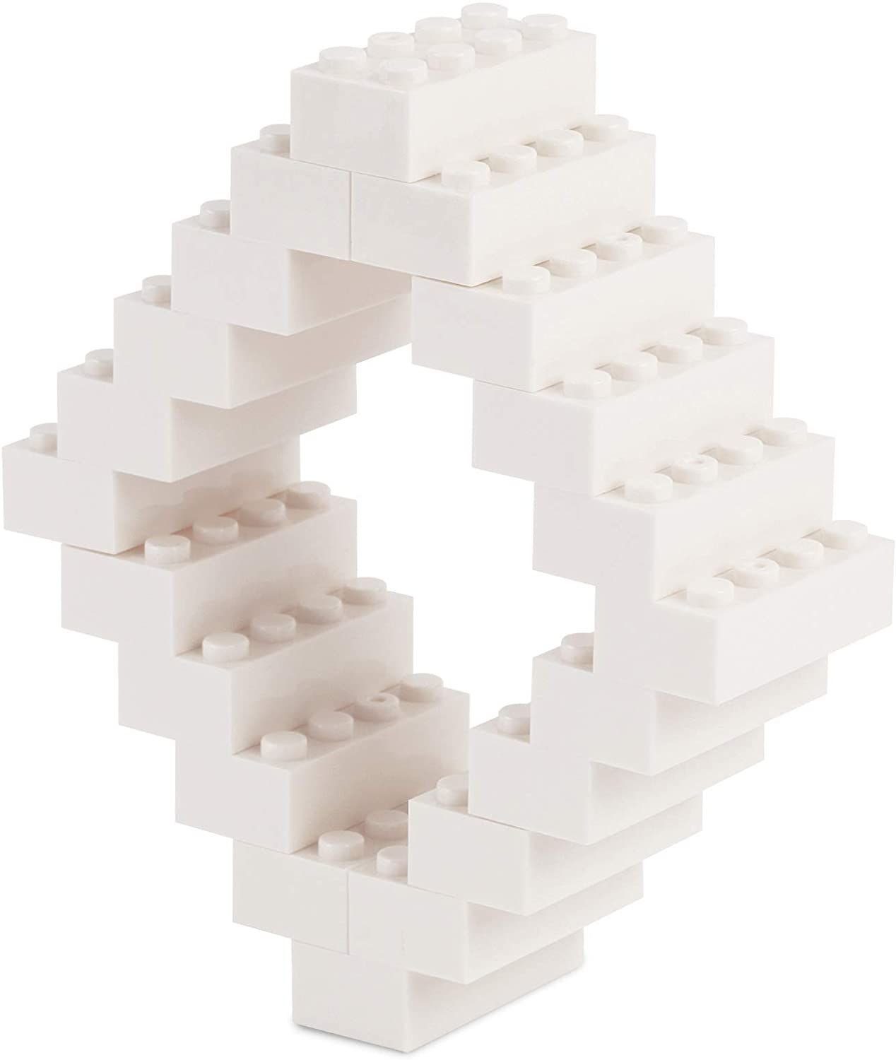 Anderen Herstellern Steinen Bausteine allen + Set), Kompatibel 520 Katara - + Box, mit zu verschiedene (3er weiß Konstruktionsspielsteine Farben Box-Set Platte