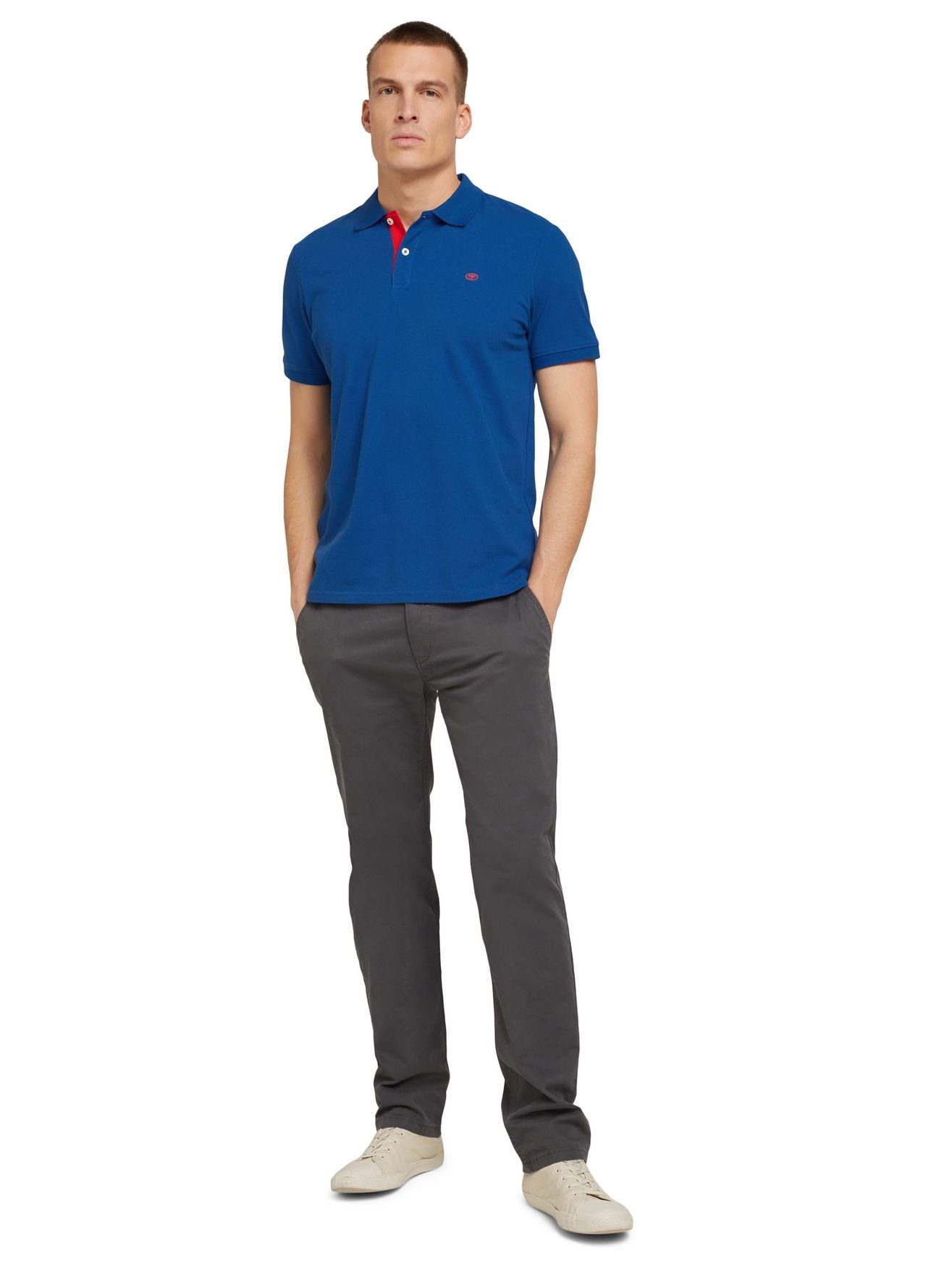 POLO Poloshirt 5339 Polo Blau TAILOR Shirt BASIC TOM in