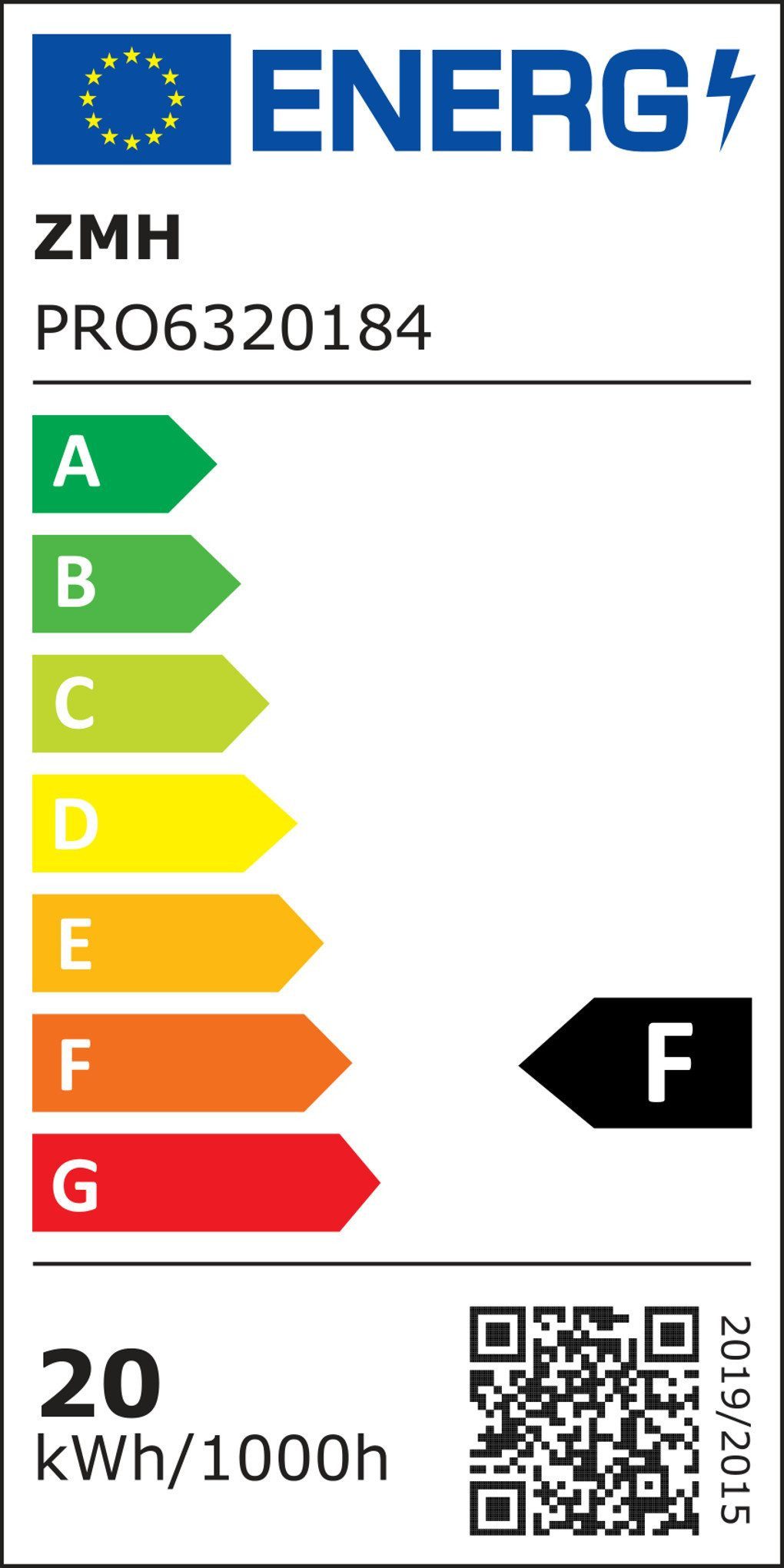 Energieeffizienzklasse: 