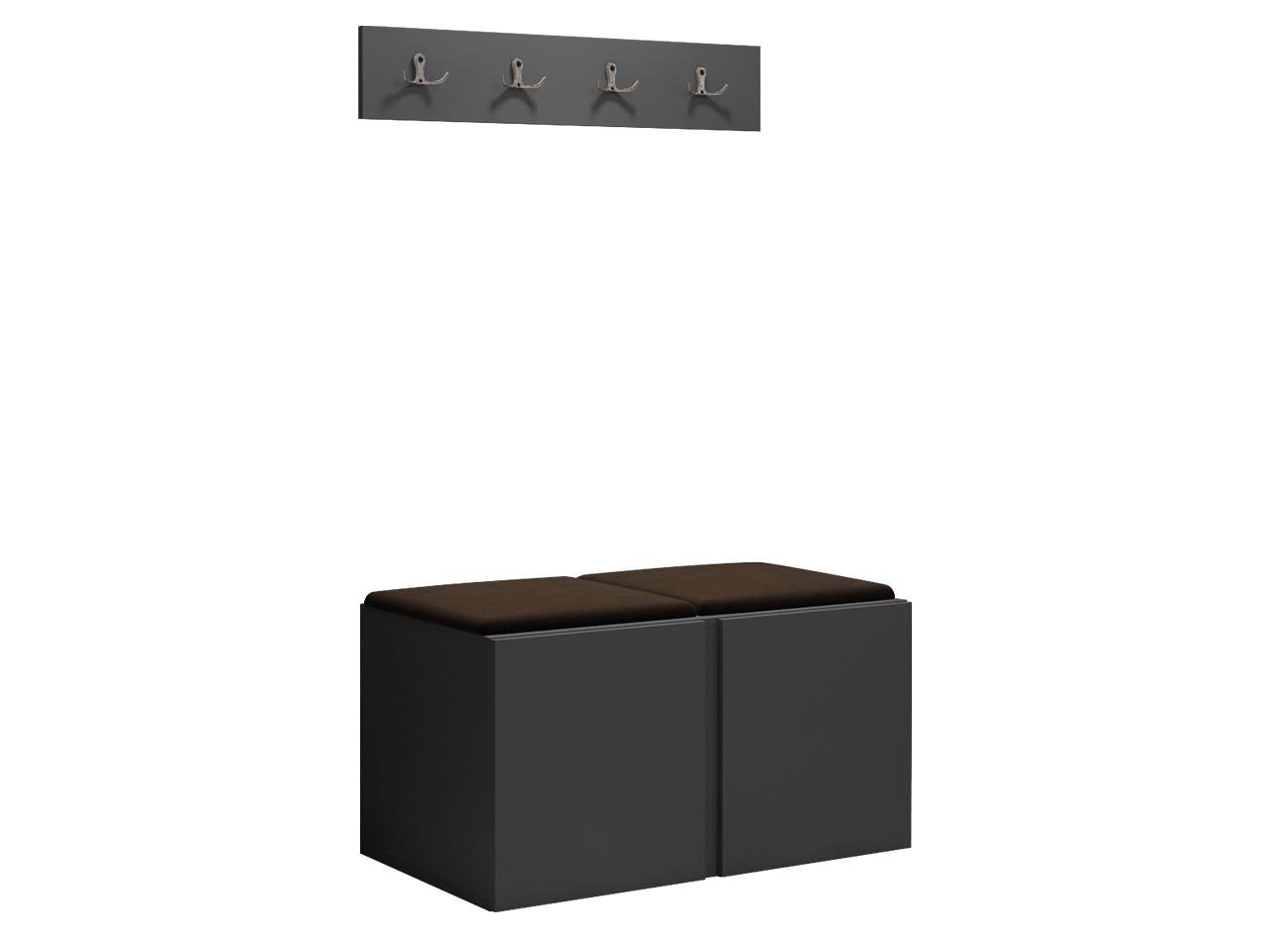MIRJAN24 Garderoben-Set Orion VI, (Komplett-Set, mit günstig online kaufen
