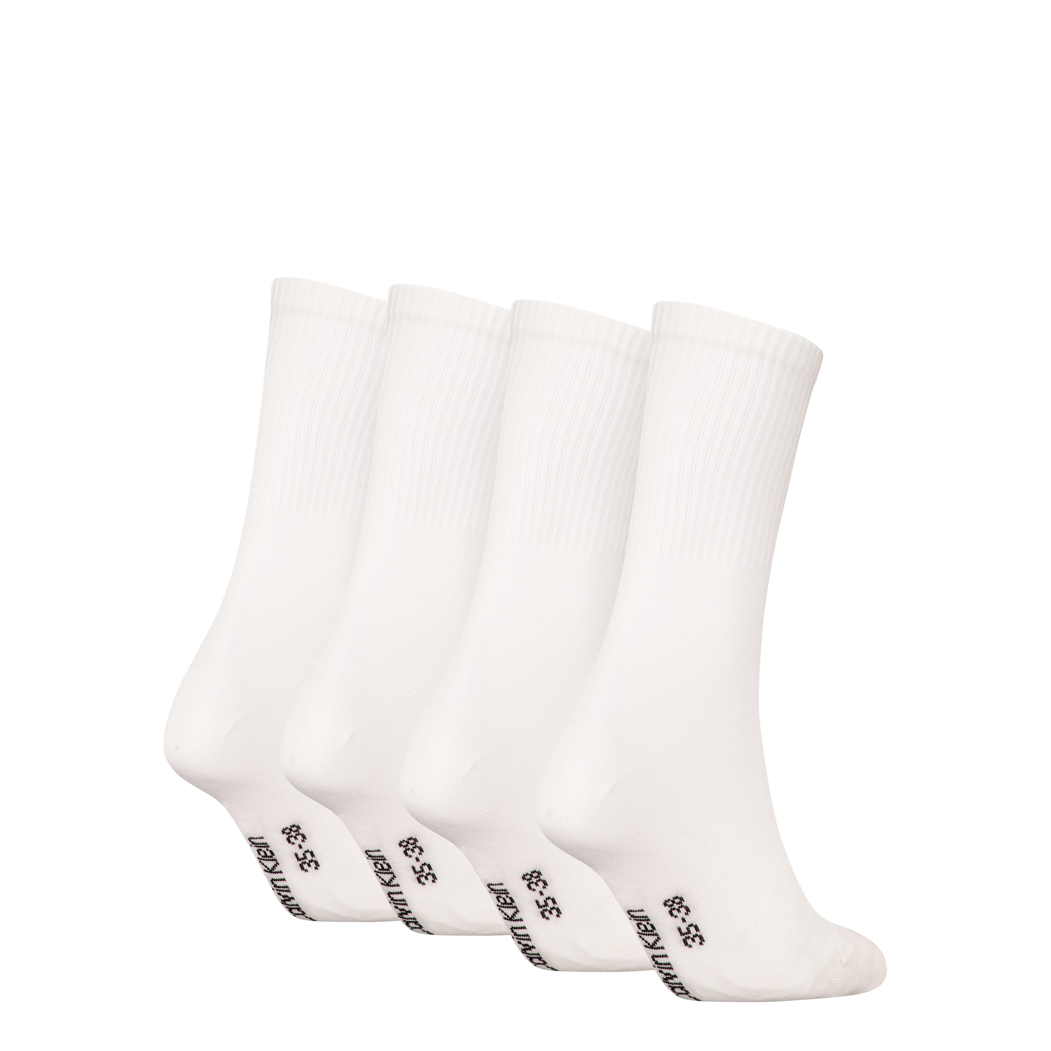 Calvin Klein Jeans Socken CKJ WOMEN SOCK 4P MONOGRAM ECOMM (4-Paar, 4 Paar) günstig online kaufen