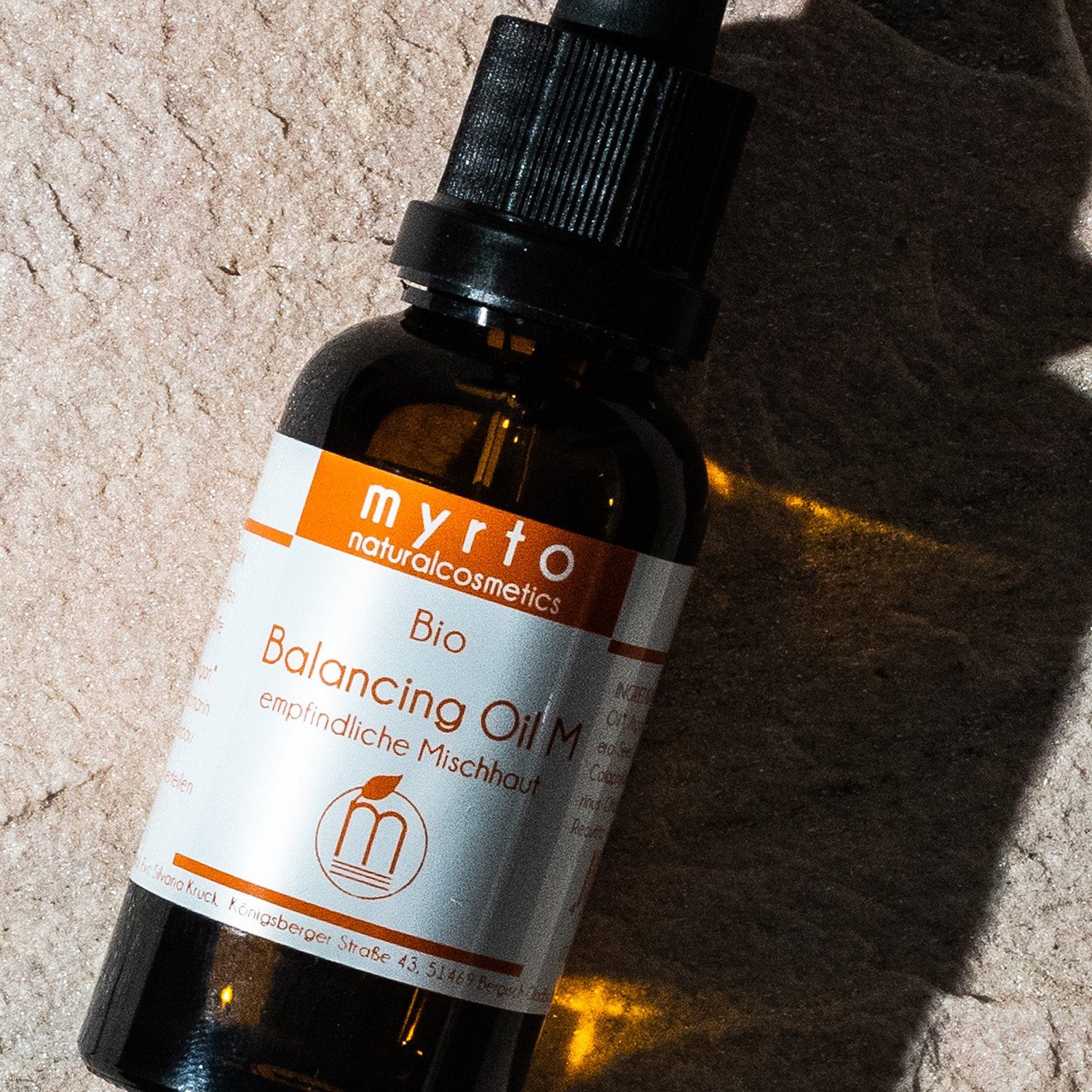 myrto Naturkosmetik Gesichtsöl - Mischhaut Balancing für myrto M Face Oil empfindliche Gesichtsöl