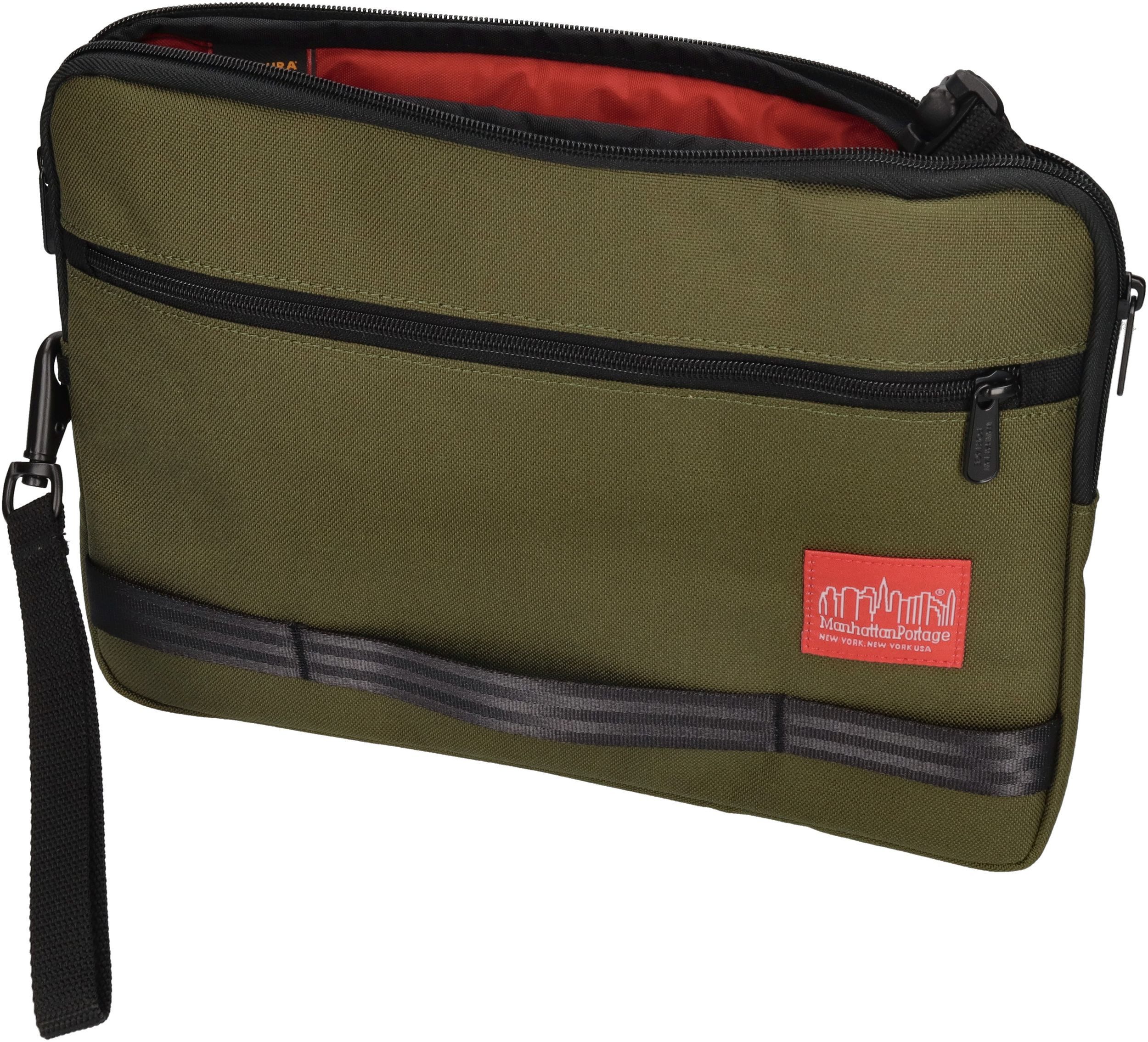 Manhattan Portage Umhängetasche Henry Portfolio Case (L) 1057, Olive
