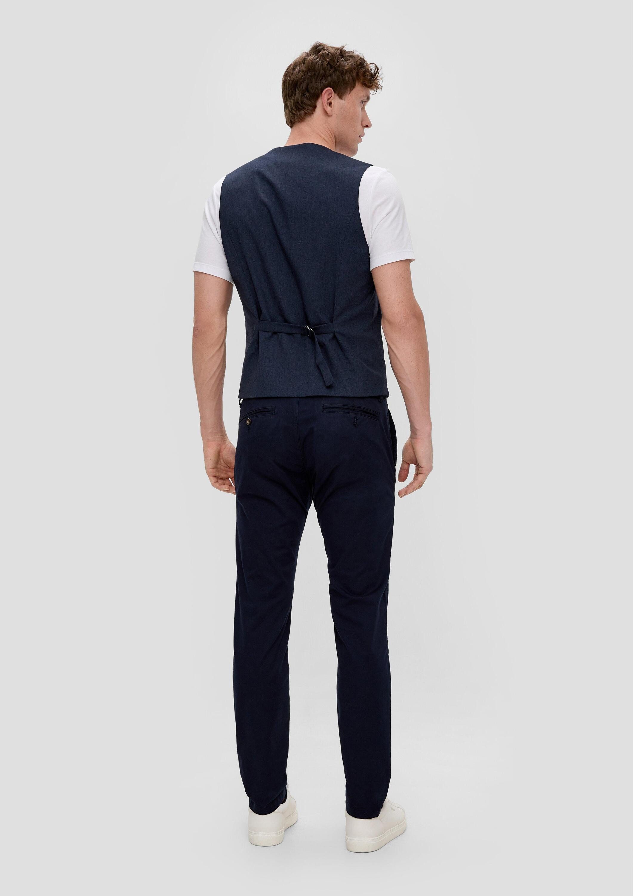 s.Oliver Jackenblazer Indoor-Weste S.ONICE Weste aus Viskosestretch