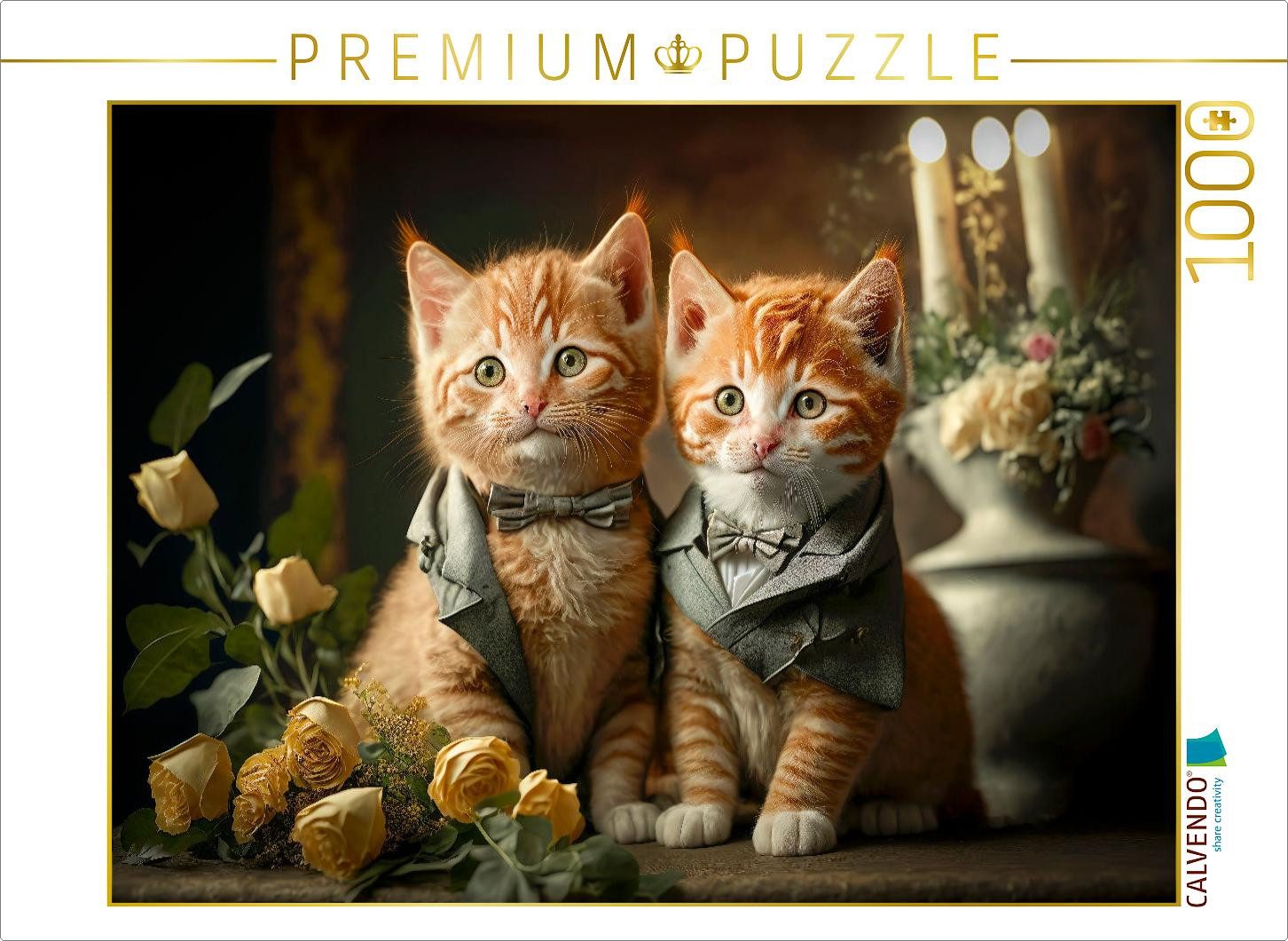 CALVENDO Puzzle CALVENDO Puzzle Hochzeitsfeier, 1000 Teile Lege-Größe 64 × 48 cm Foto, 1000 Puzzleteile