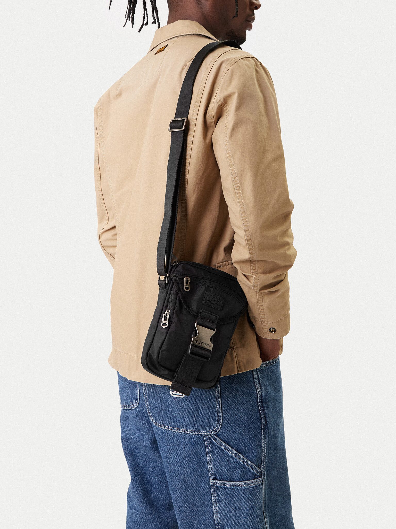 G-STAR Handtasche G Star Raw Herrenhandtasche Schwarz G-STAR RAW-C-BW-B53501 Schwarz