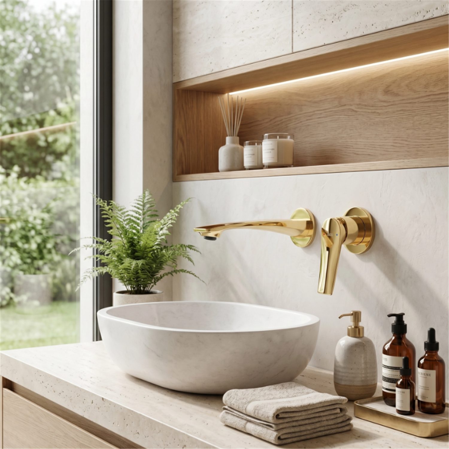 wohnwerk.idee Wannenarmatur Unterputz-Waschtischarmatur Vision mit BOX-System