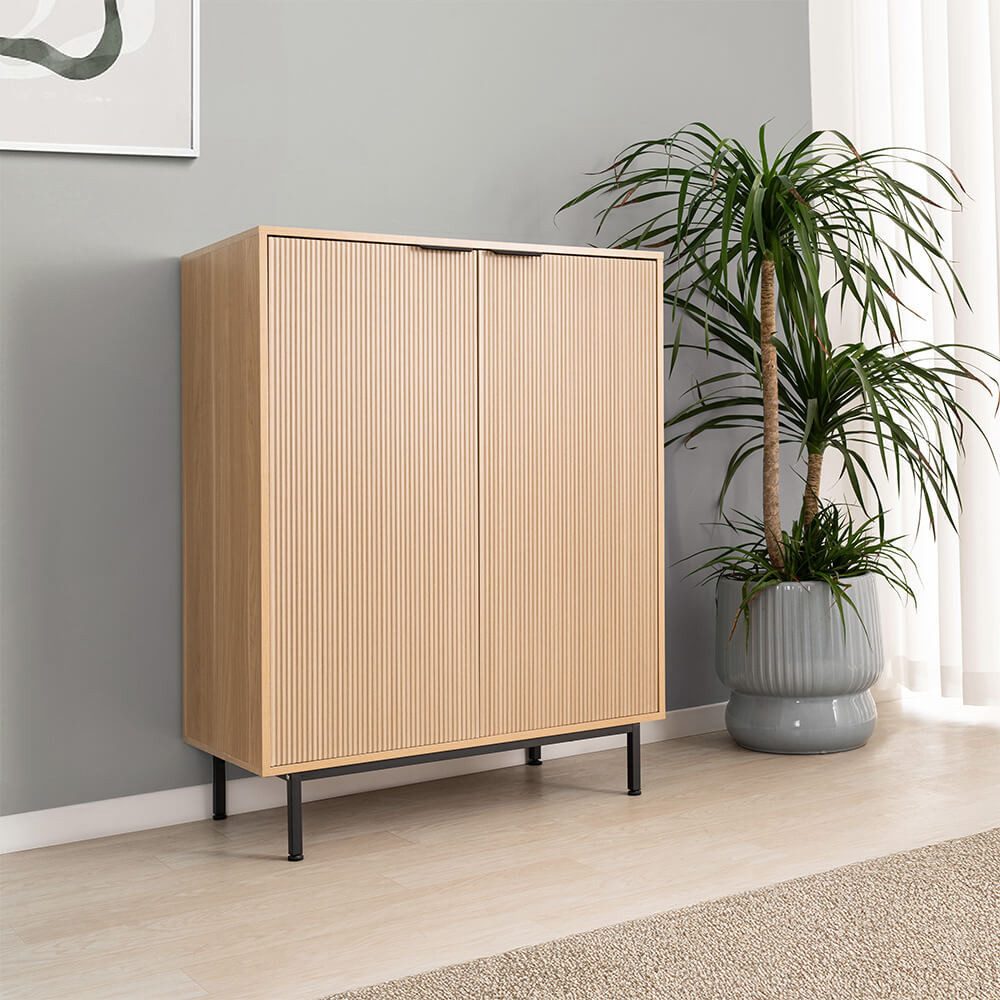 HOME DELUXE Sideboard NYLA, Breite 115cm, Tiefe 42cm, Höhe 90cm günstig online kaufen