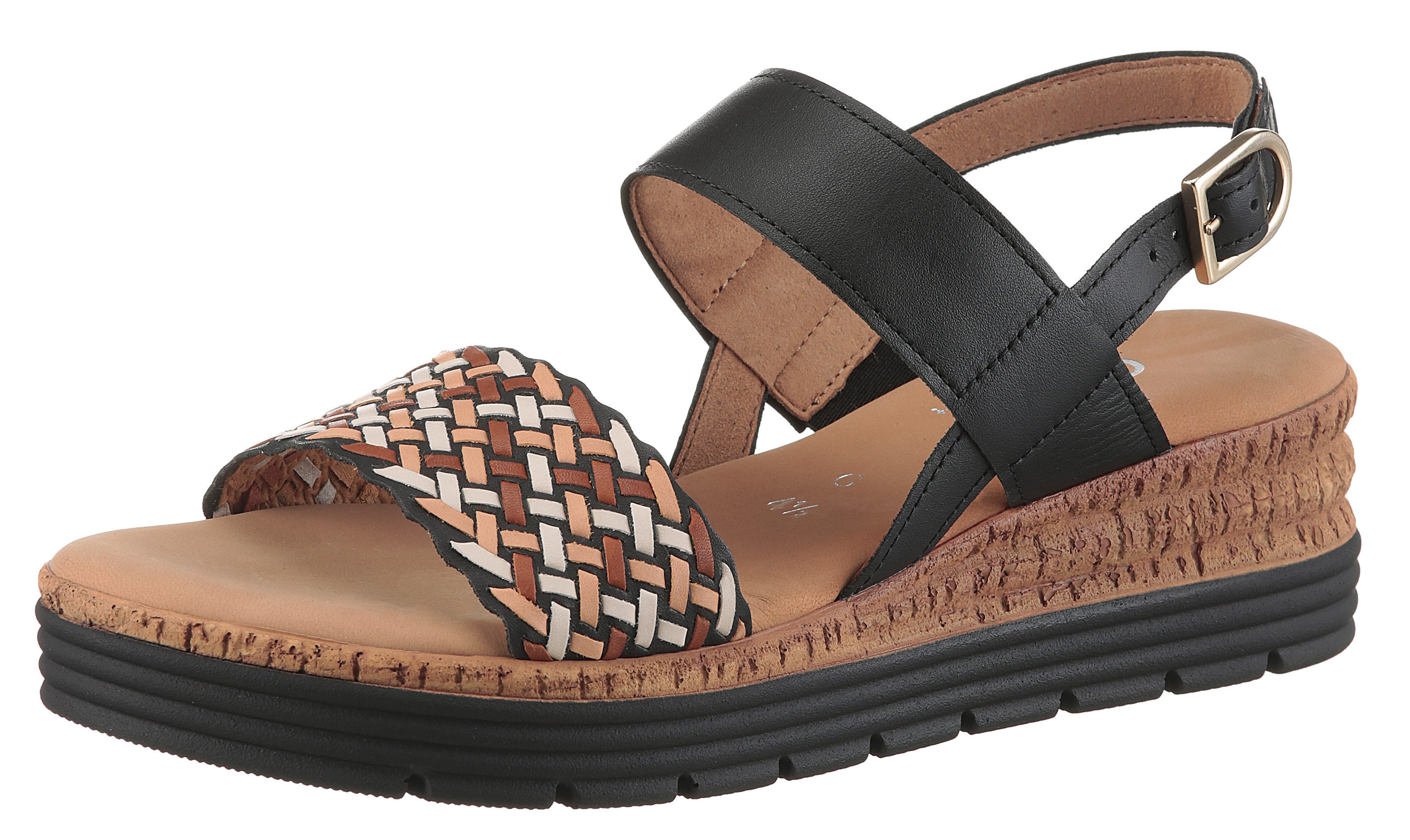 Gabor GENUA Keilsandalette, Sommmerschuh, Riemchensandale in günstig online kaufen