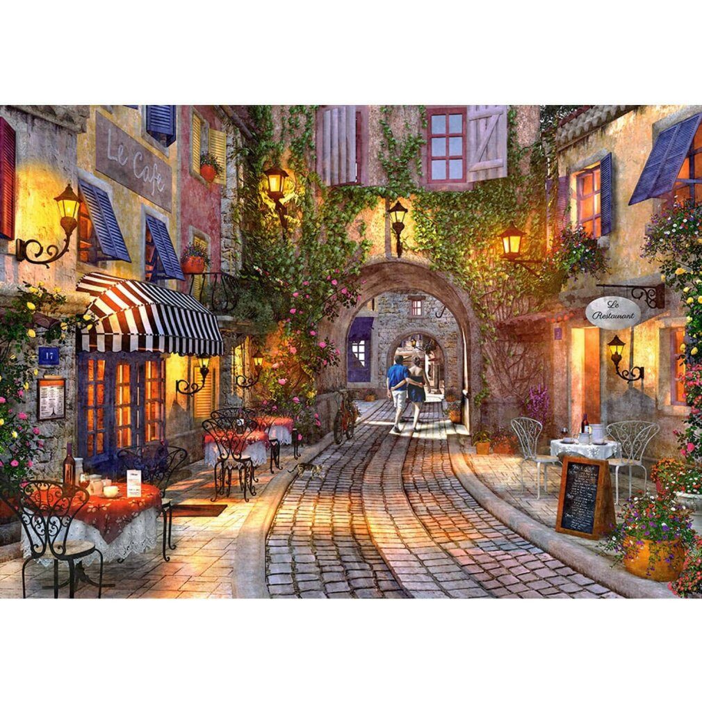 Castorland Puzzle Französische Gasse Puzzle 500 Teile, Puzzleteile