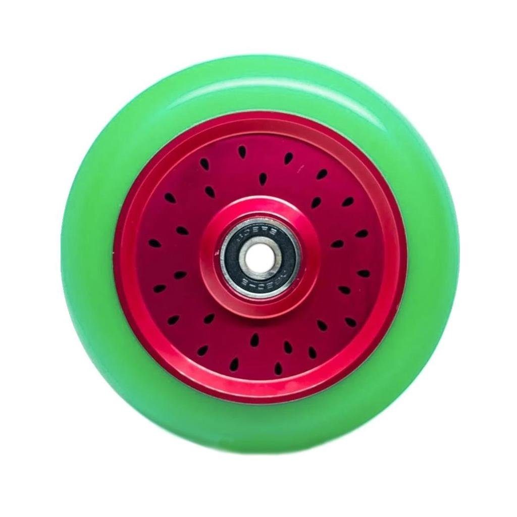 Juicy Wheel Co Stuntscooter Rad Rolle PU 110mm ABEC 9 in Wassermelonenoptik