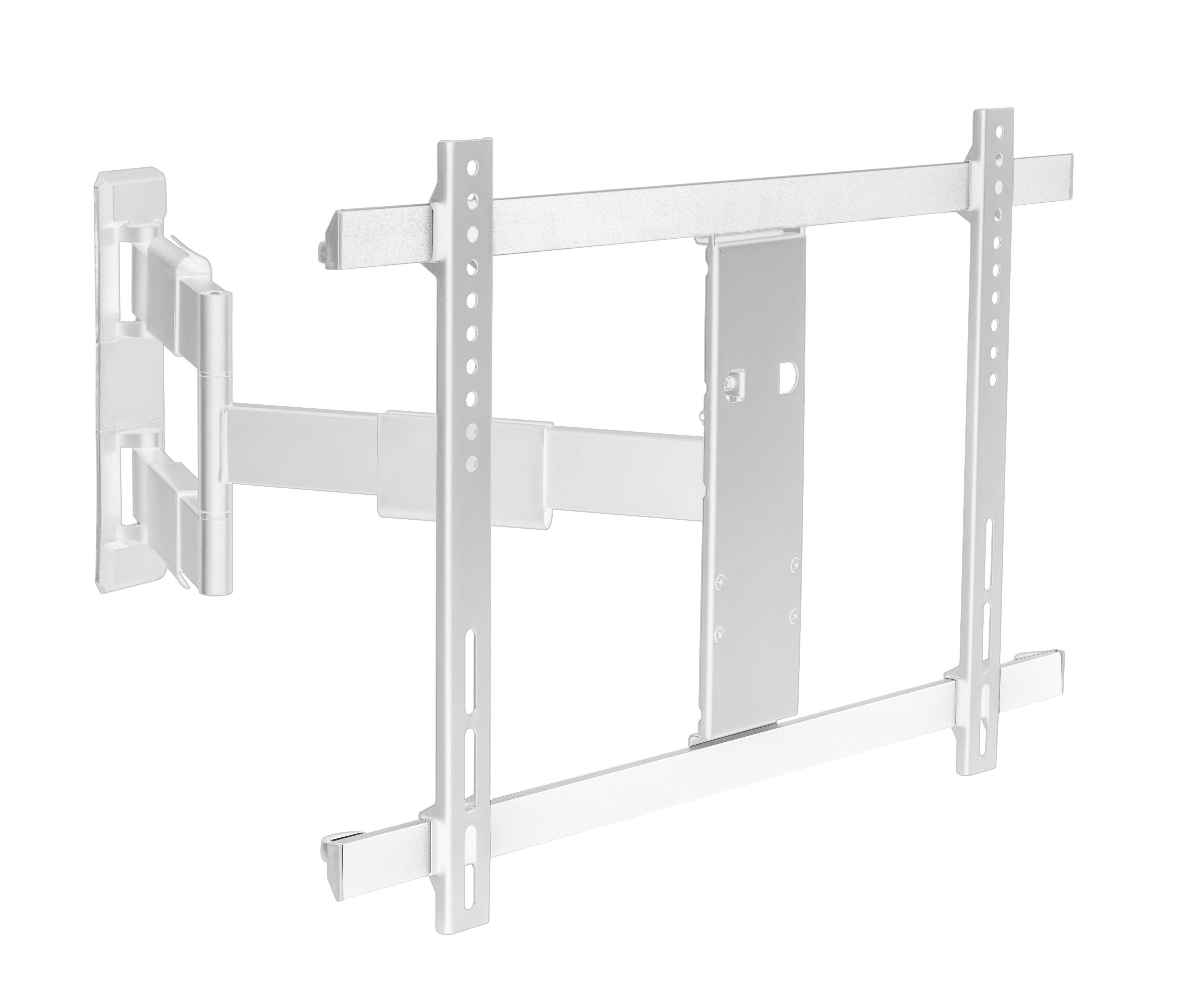 Xantron TV-Wandhalterung Wandhalterung weiss für TV Monitore 32-60" vollbew, (ultraflach weiß)