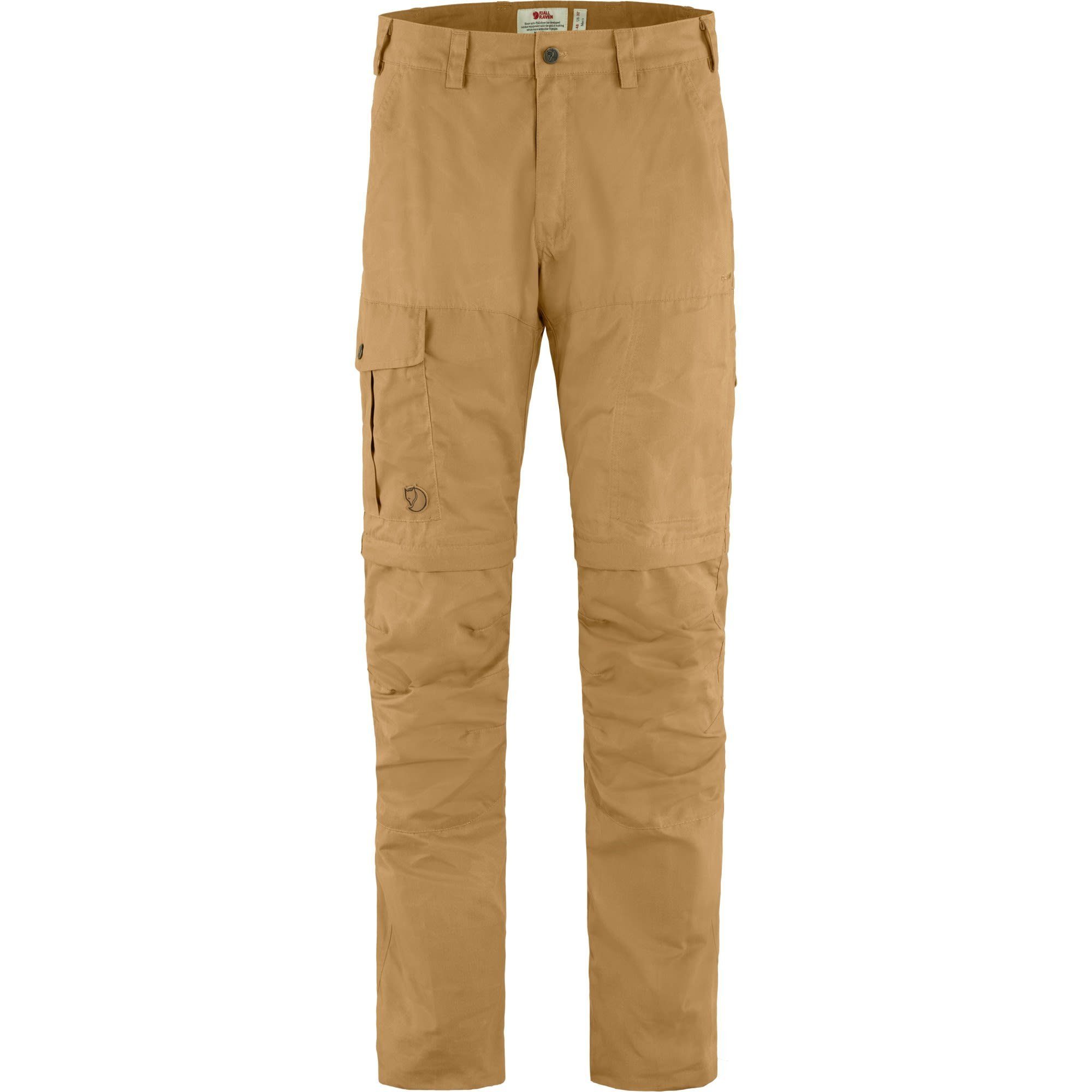 Trousers Herren Fjällräven M Buckwheat Brown Zip-off Zip-off-Hose Fjällräven Karl Pro